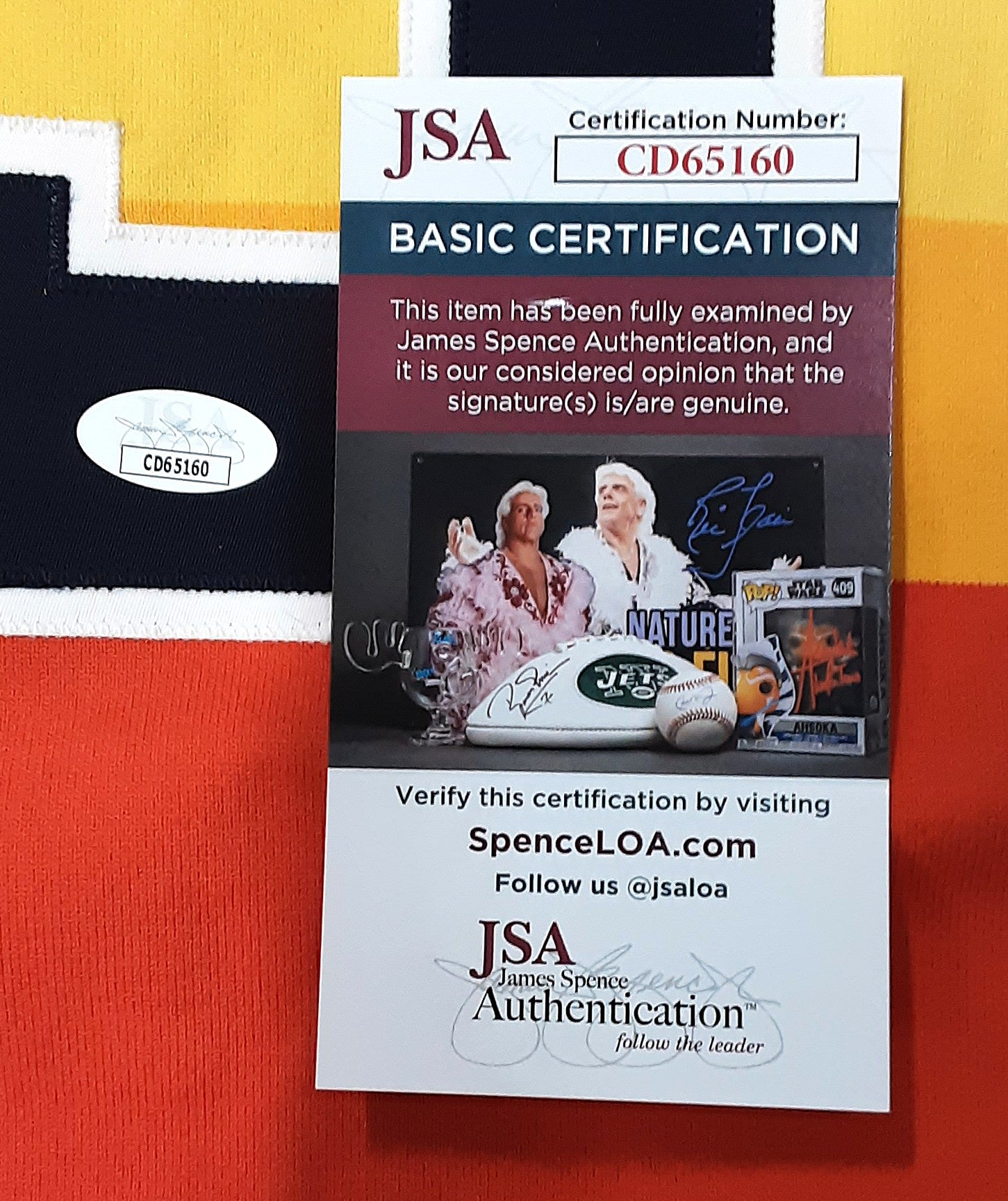 Jeff Bagwell Authentic Signed Pro Style Jersey Autographed JSA R1