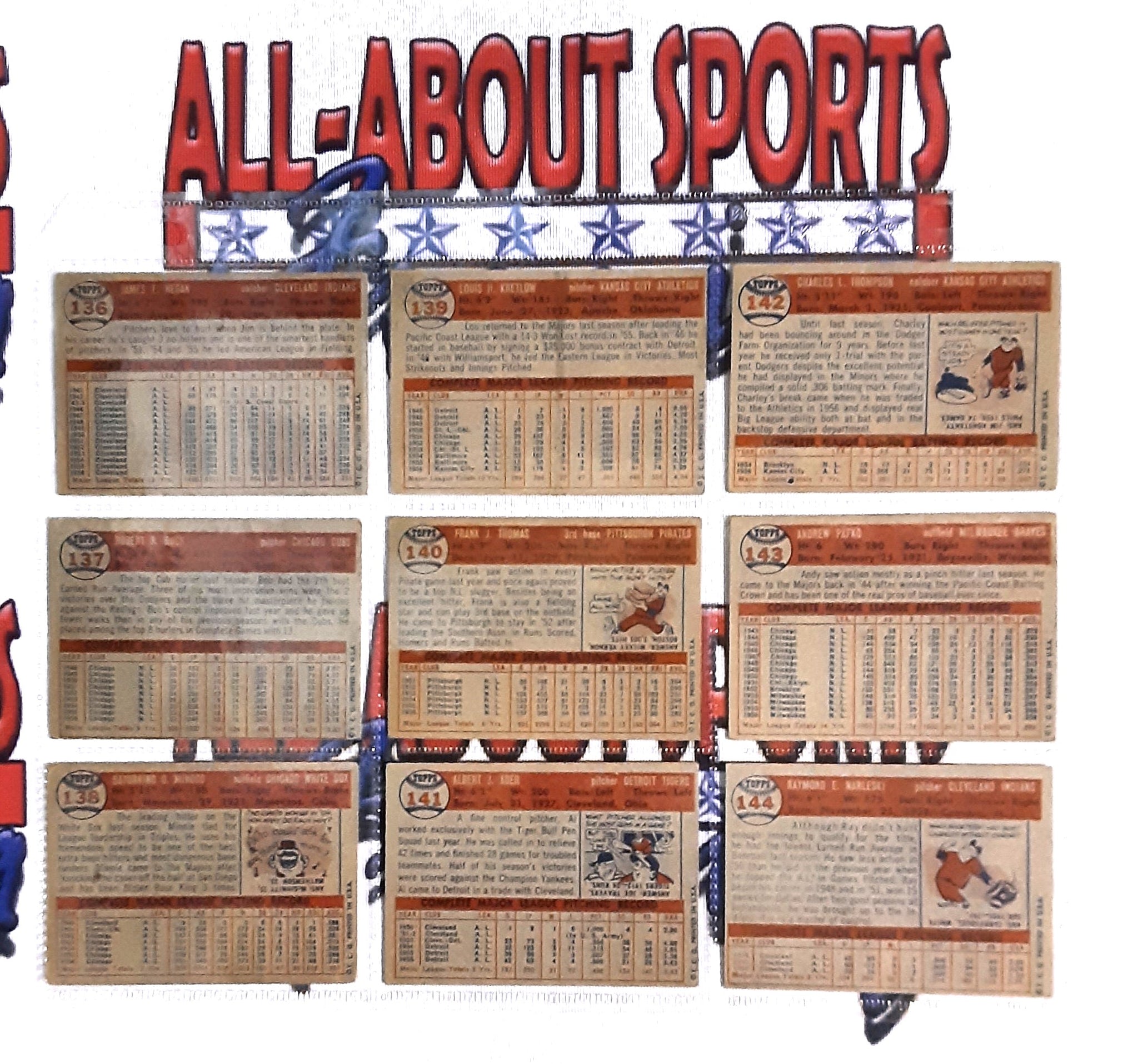 1957 Topps Complete Collection 395 of 407 Cards