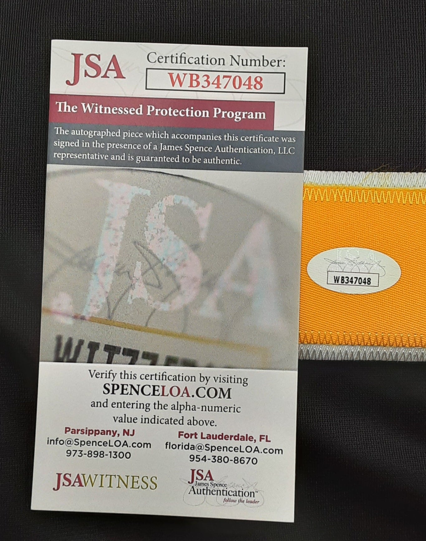 Tim Thomas Authentic Signed Pro Style Jersey Autographed JSA