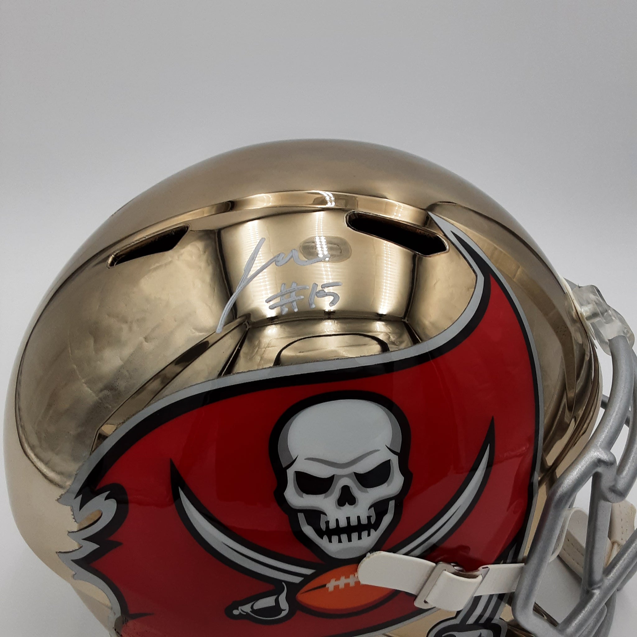Jalen McMillan Signed Autographed Full-size Replica Helmet Beckett