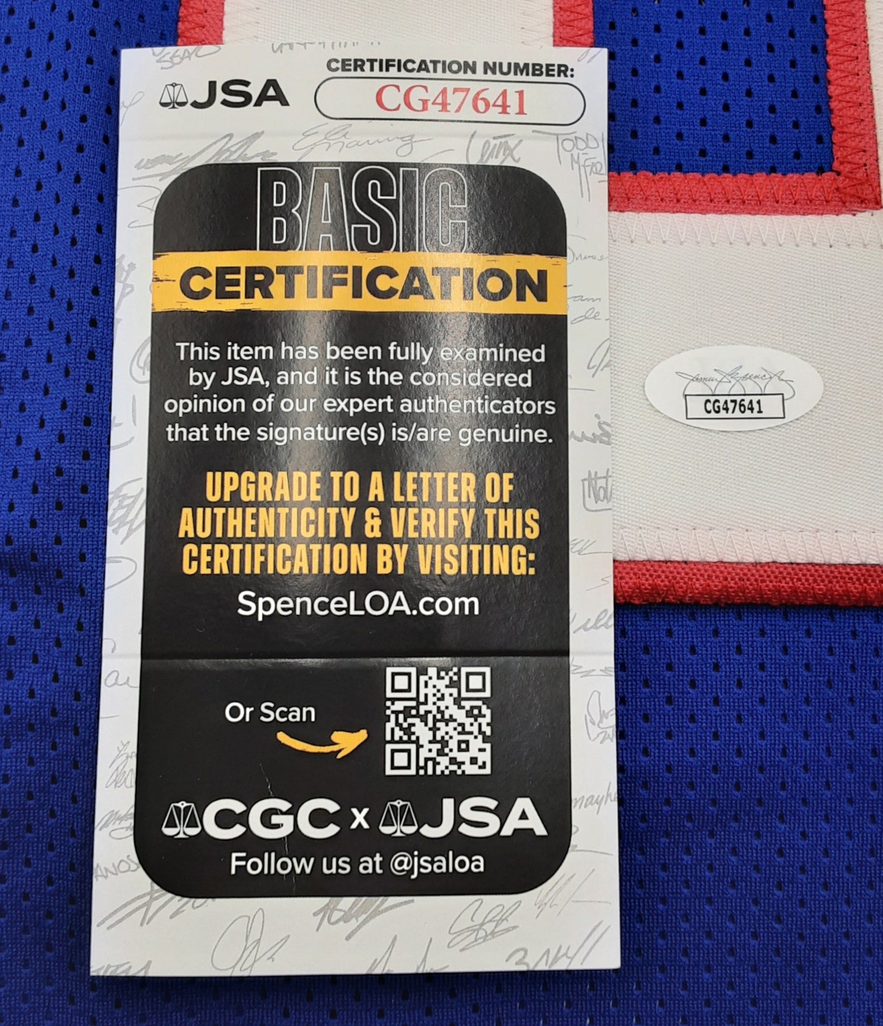 Mark Bavaro Authentic Signed Pro Style Jersey Autographed JSA R1