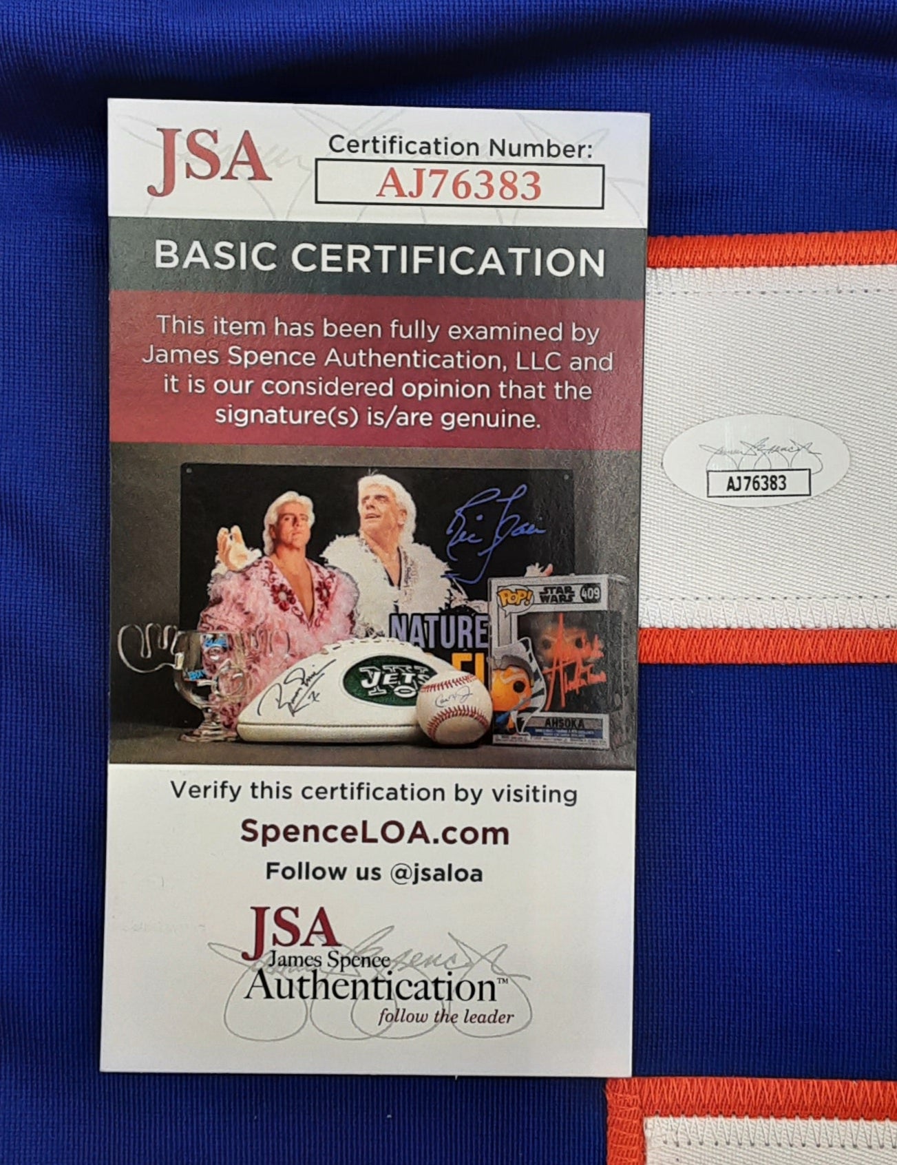 Ilya Sorokin Authentic Signed Pro Style Jersey Autographed JSA