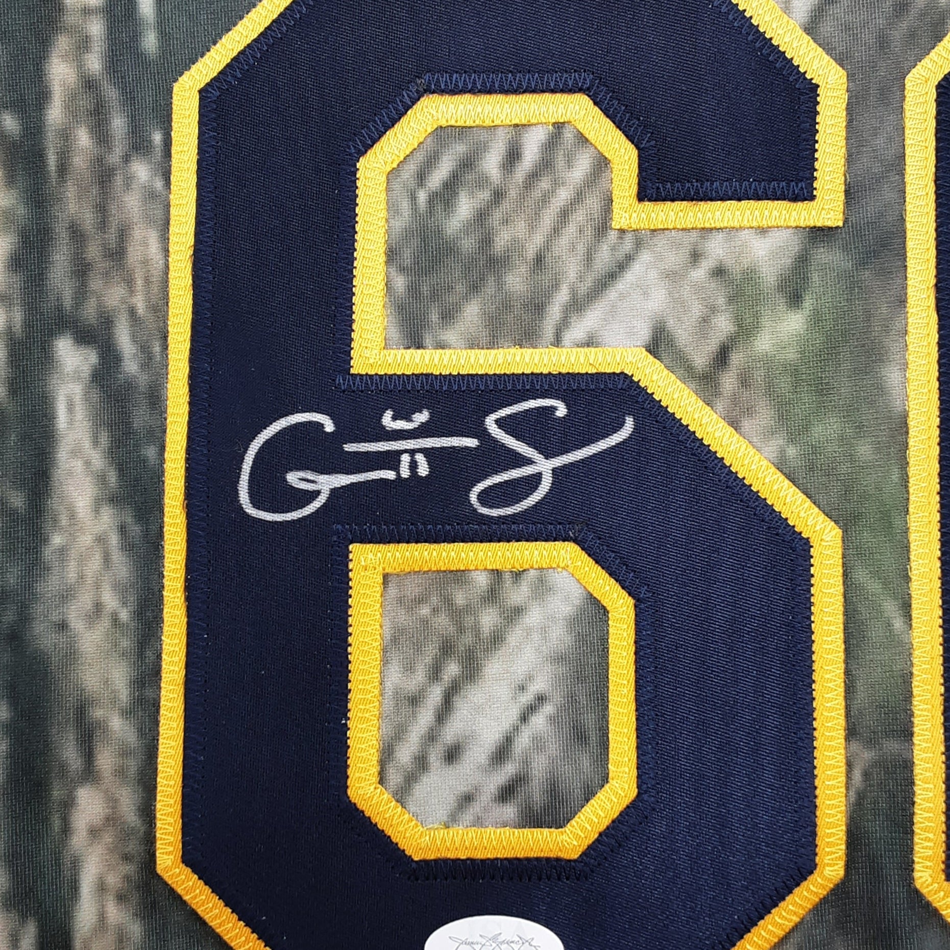 Garrett Cleavinger Signed Pro Style Jersey Autographed JSA