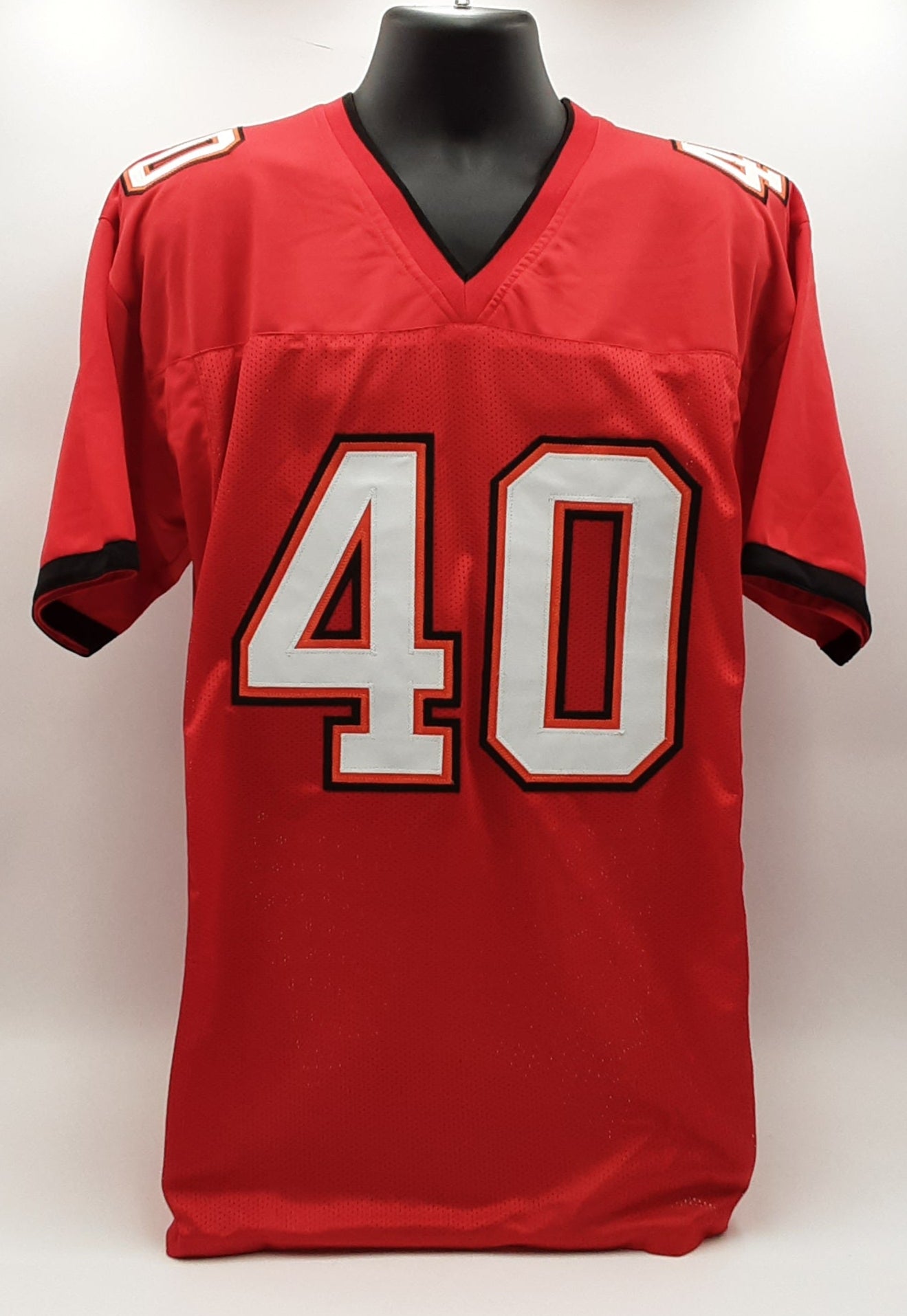 Mike Alstott Authentic Signed Pro Style Jersey Autographed JSA R1