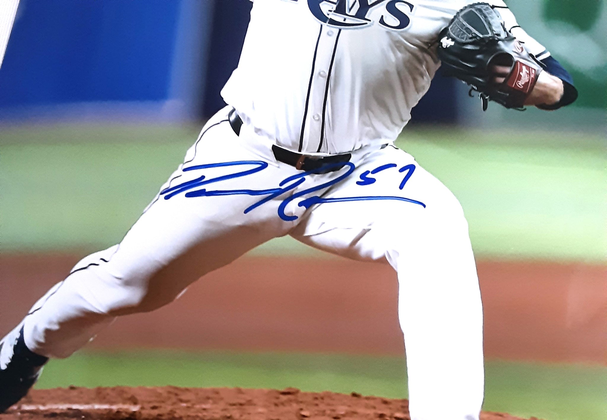 Drew Rasmussen Authentic Signed 8x10 Photo Autographed JSA