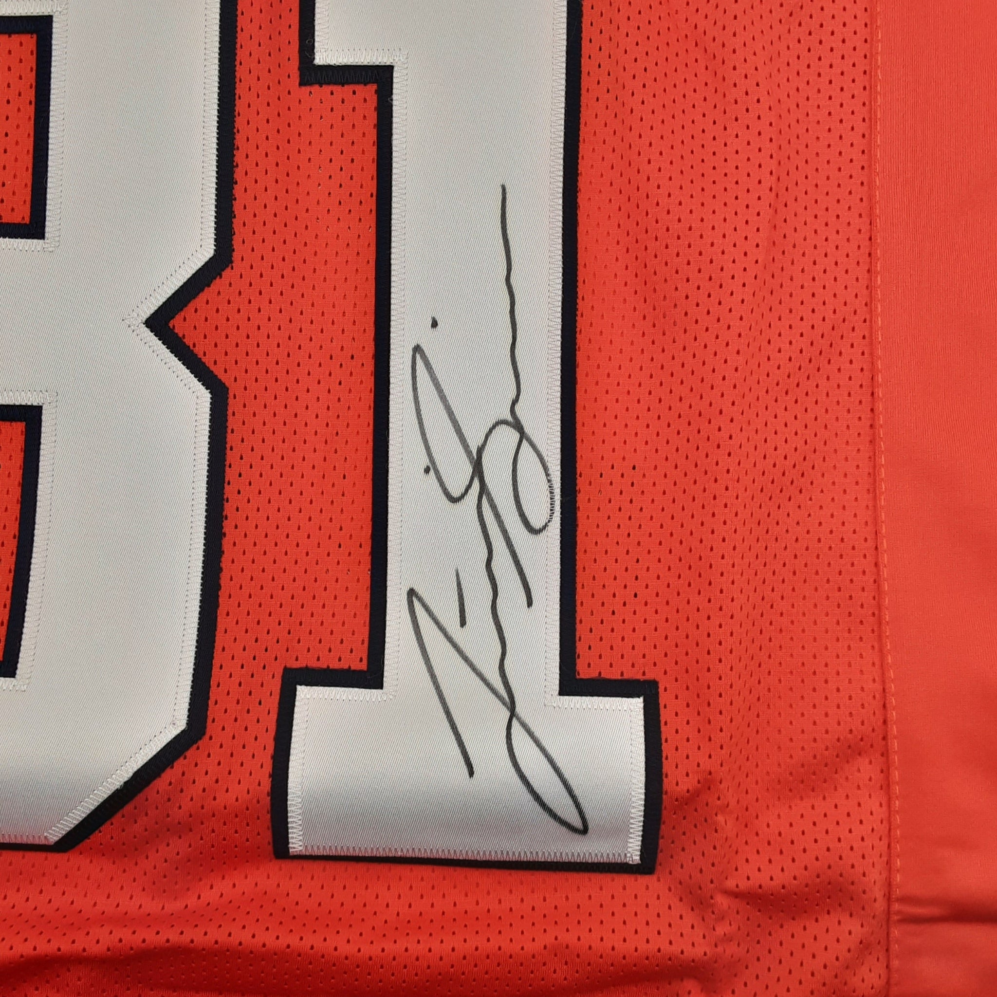Justin Simmons Authentic Signed Pro Style Jersey Autographed JSA R1