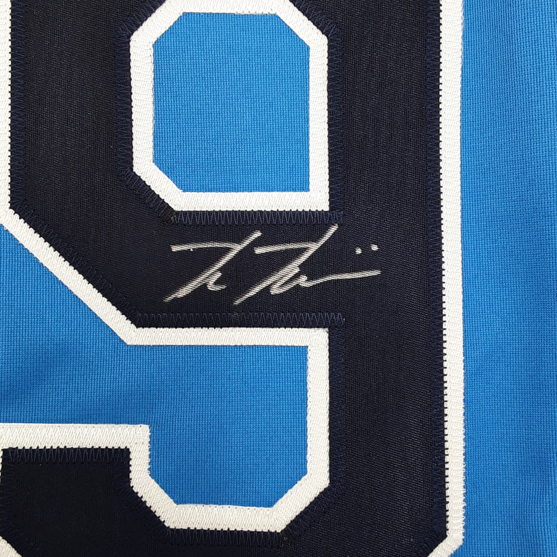 Kevin Kiermaier Signed Pro Style Jersey Autographed JSA R1