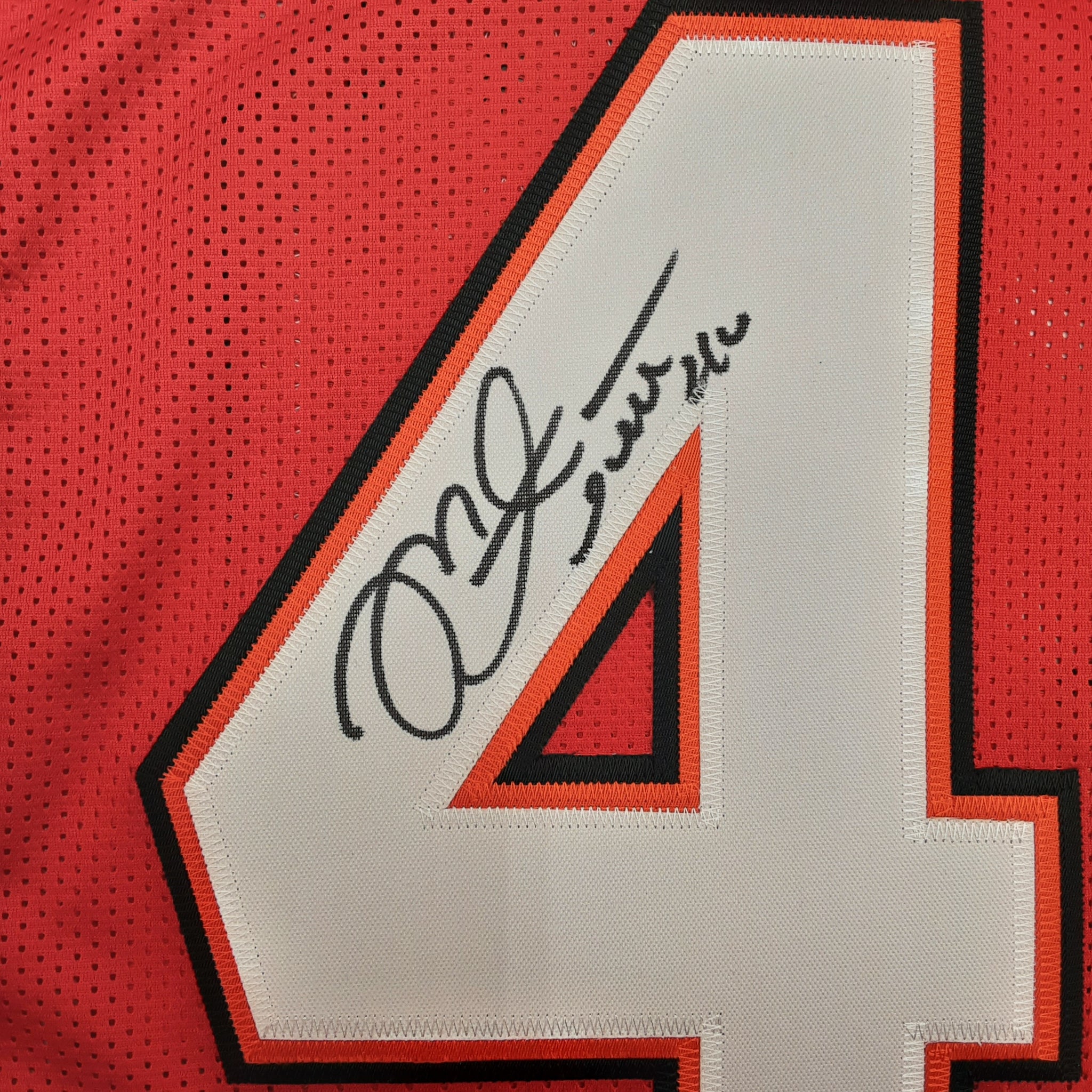 Mike Alstott Authentic Signed Pro Style Jersey Autographed JSA R1