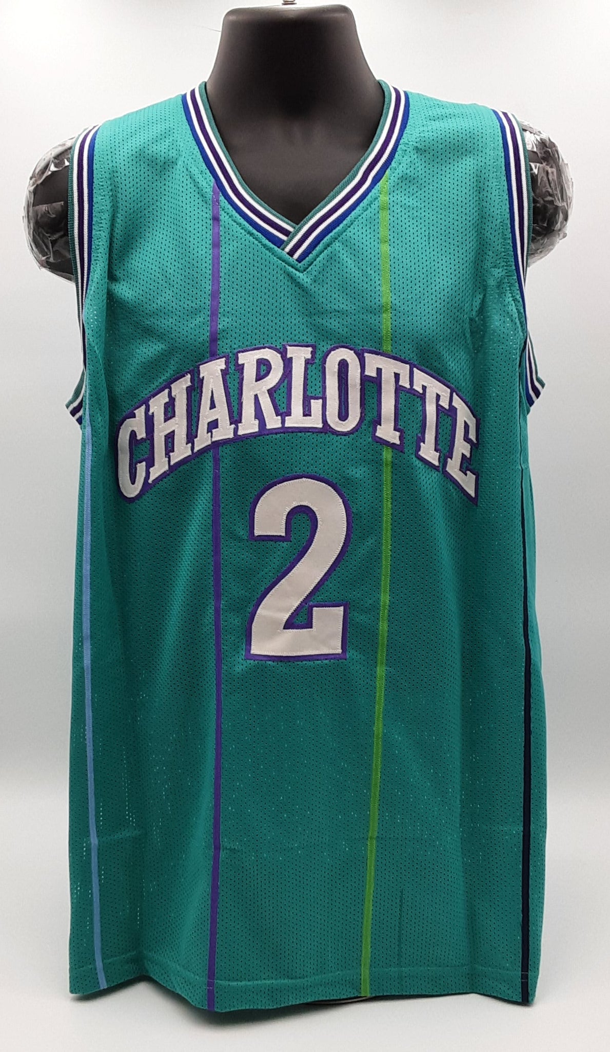 Larry Johnson Authentic Signed Pro Style Jersey Autographed JSA R1