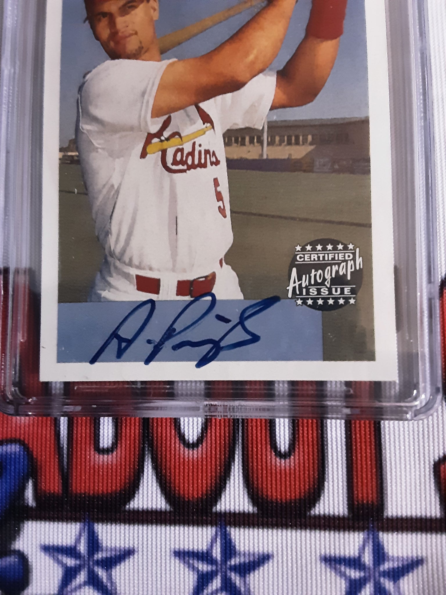 2002 Bowman Heritage Autographs #BHA-AP Albert Pujols Card MINT 9 Authentic Autographed