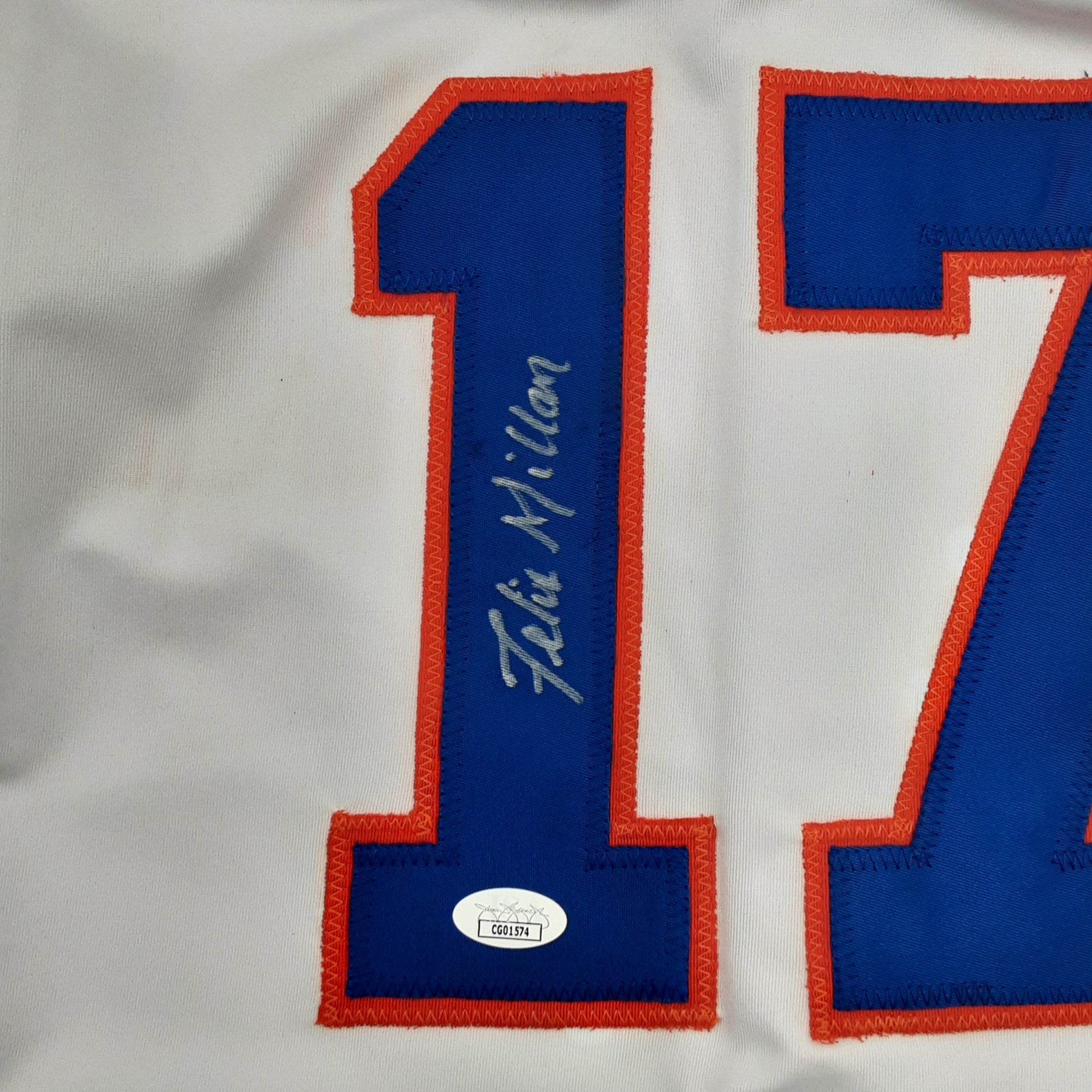 Felix Millan Authentic Signed Pro Style Jersey Autographed JSA
