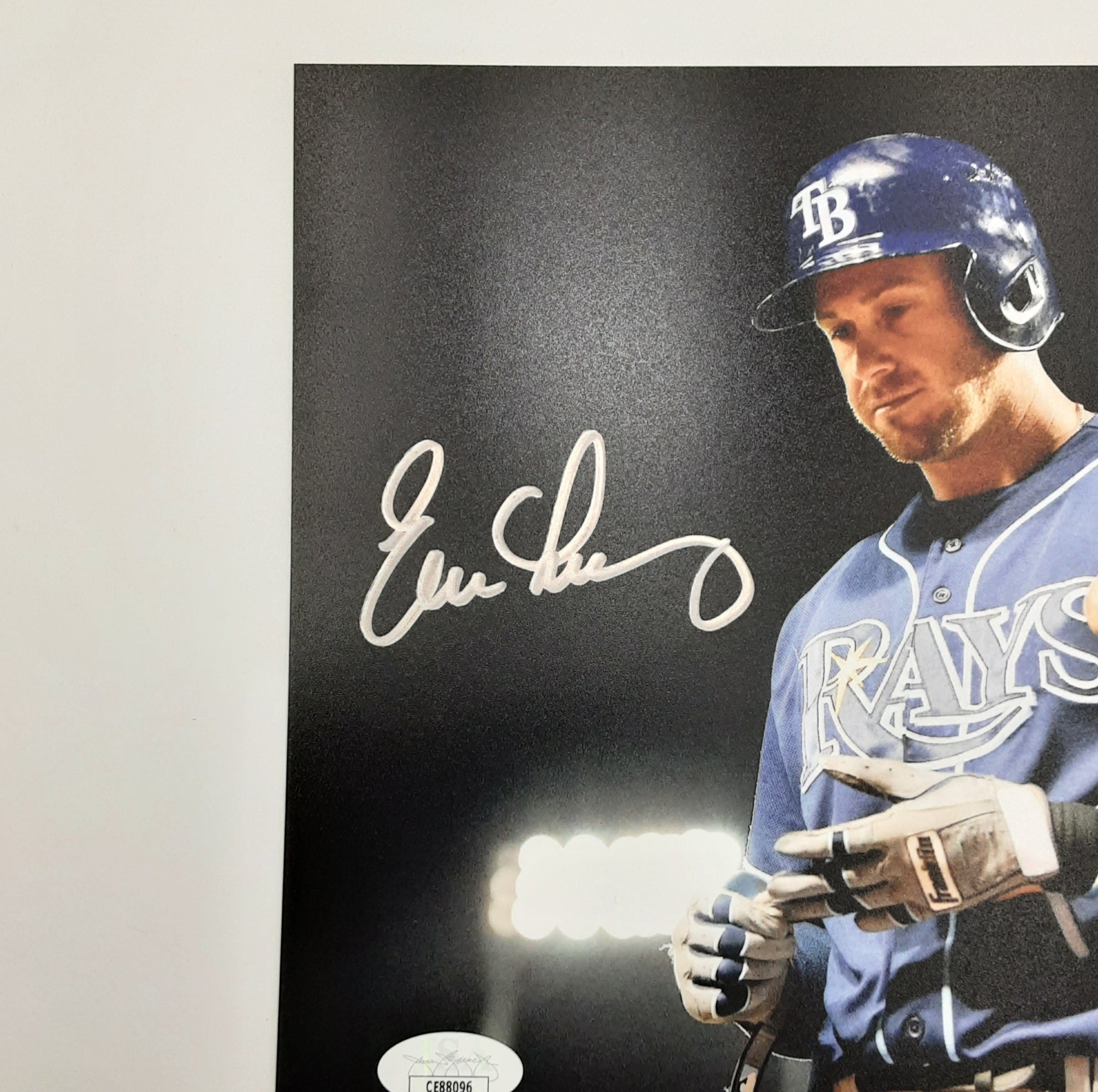 Evan Longoria Authentic Signed 8x10 Photo Autographed JSA