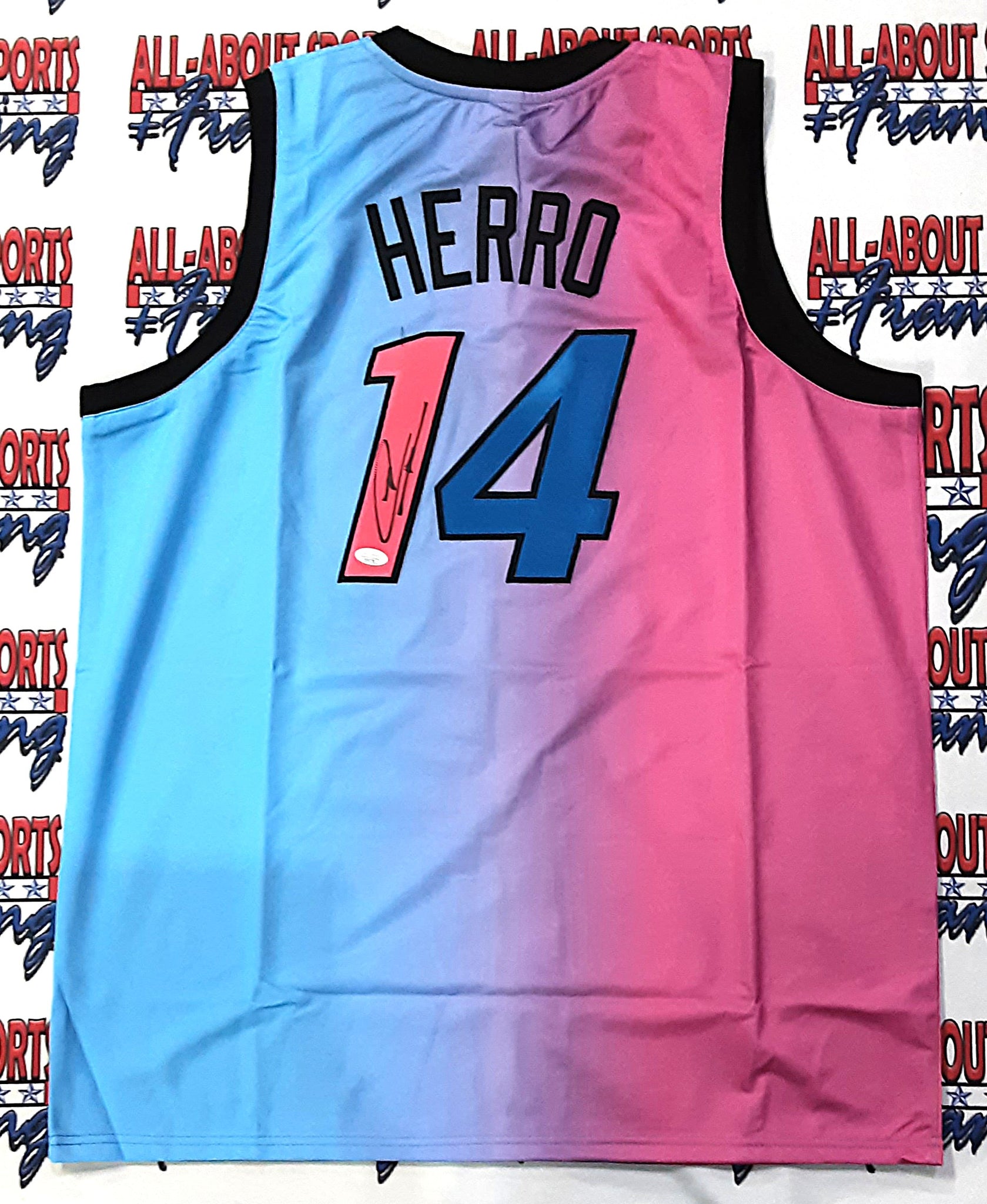 Tyler Herro Authentic Signed Pro Style Jersey Autographed JSA R1