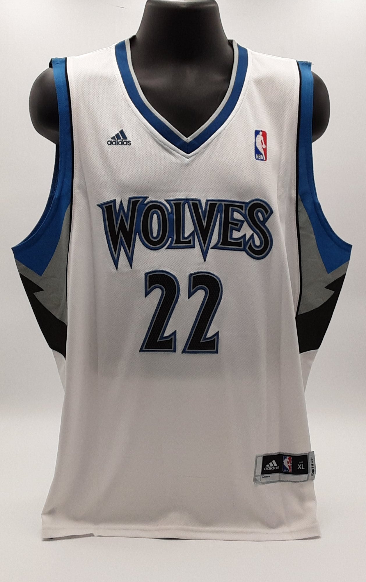 Andrew Wiggins Authentic Signed Pro Style Jersey Autographed JSA R1