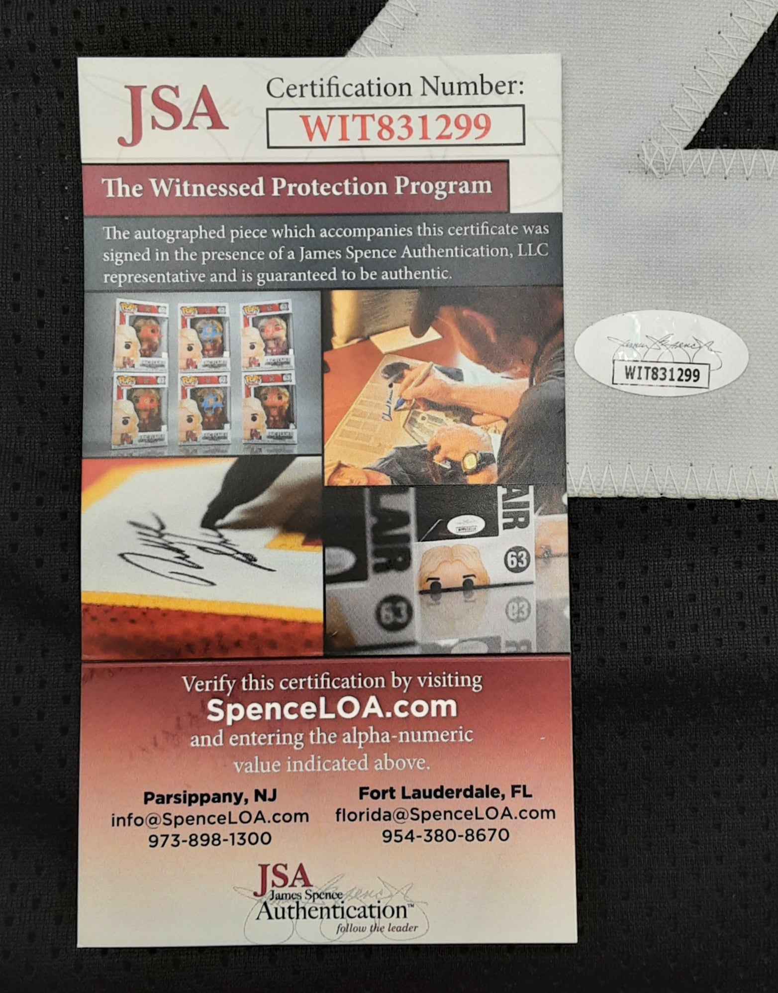 Michael Vick Authentic Signed Pro Style Jersey Autographed JSA R1