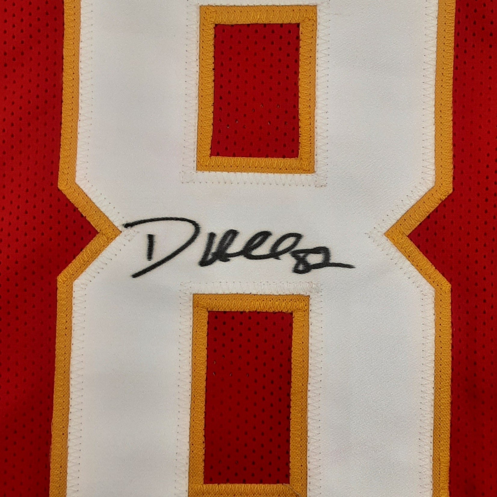 Dante Hall (The X-Factor) Authentic Signed Pro Style Jersey Autographed JSA R1
