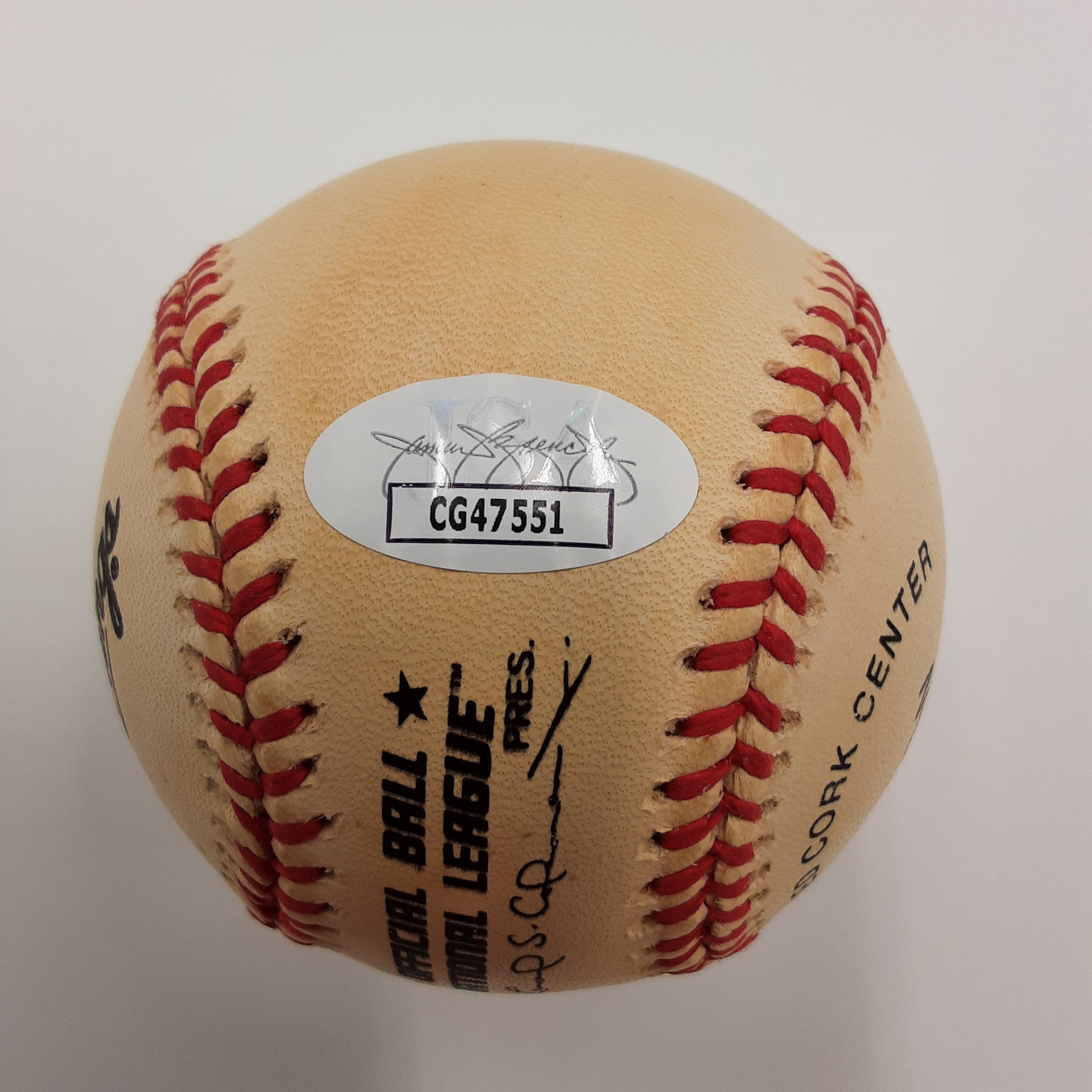Willie McCovey Authentic Signed Baseball Autographed JSA