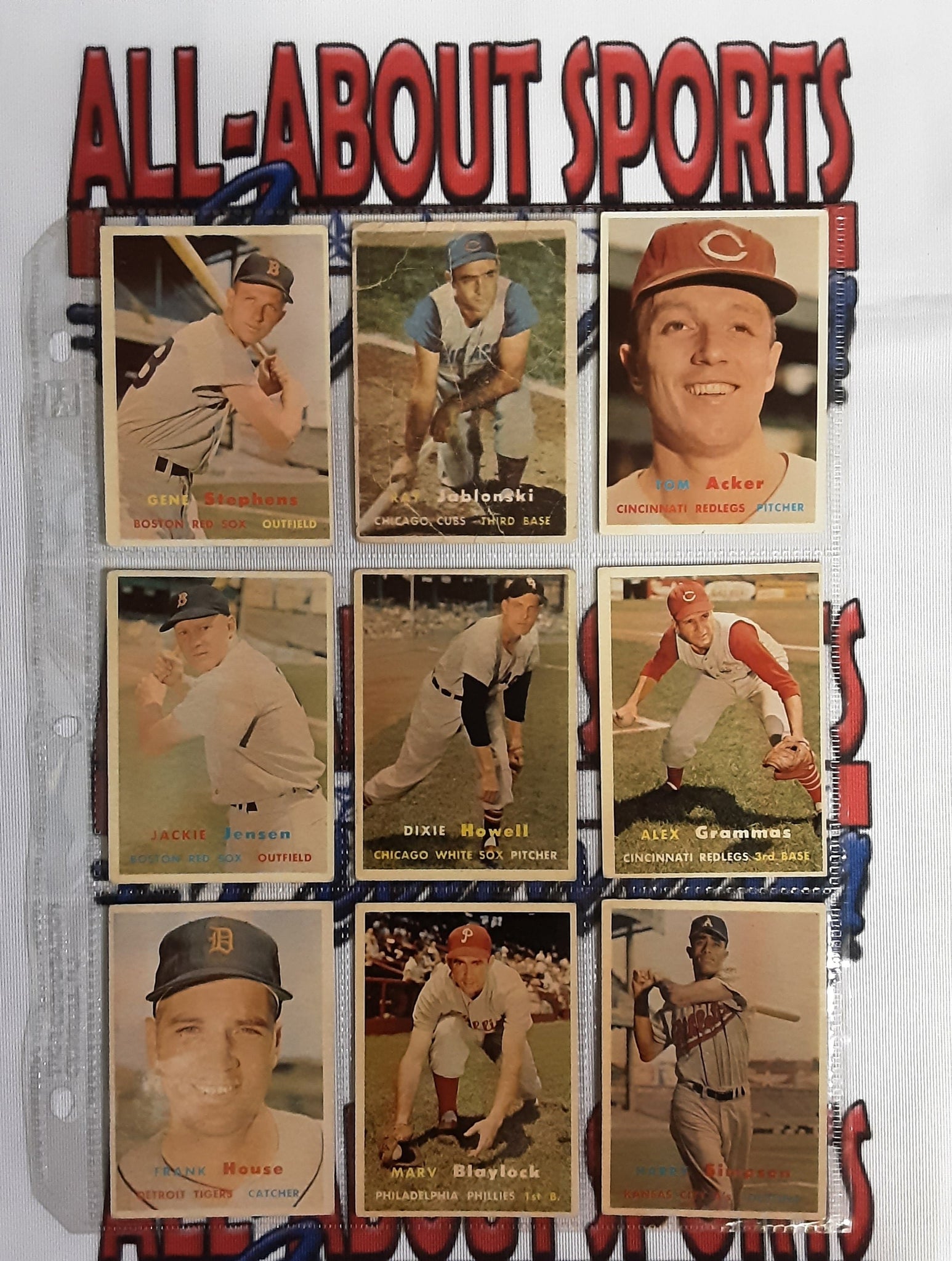 1957 Topps Complete Collection 395 of 407 Cards