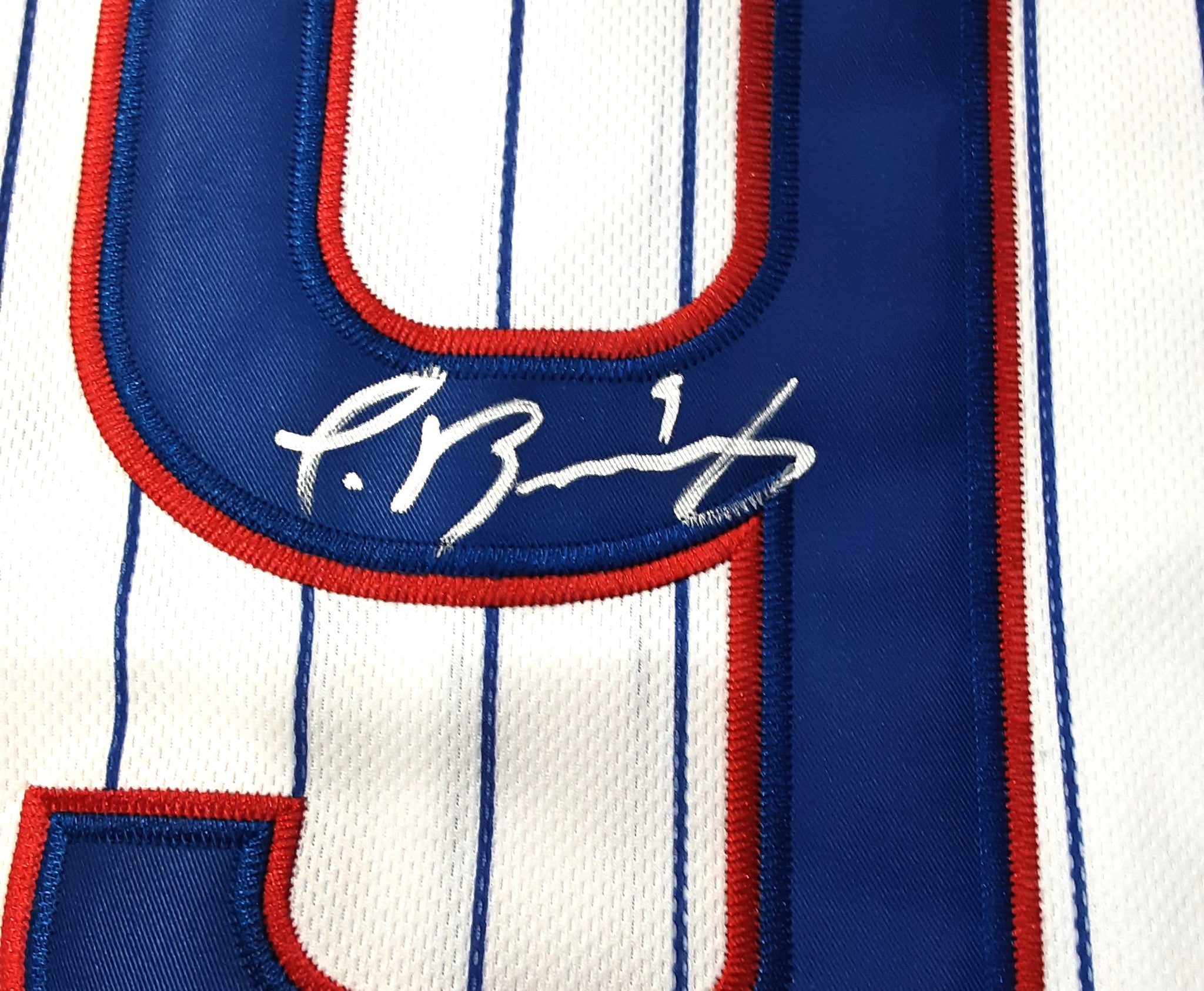 Javier Baez Authentic Signed Pro Style Jersey Autographed JSA R1