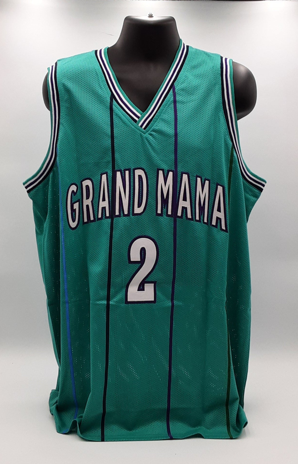Larry Johnson Authentic Signed Pro Style Jersey Autographed with Inscription JSA