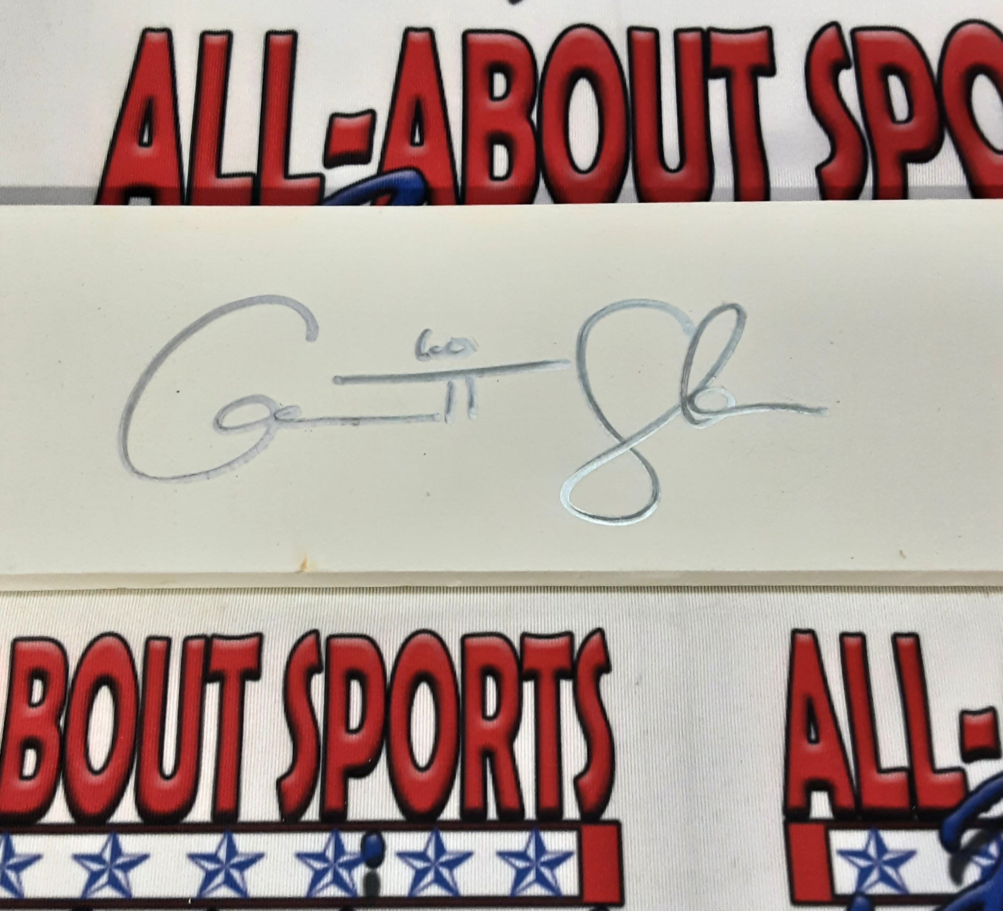 Garrett Cleavinger Authentic Signed 4" x 18" Pitching Rubber Autographed JSA