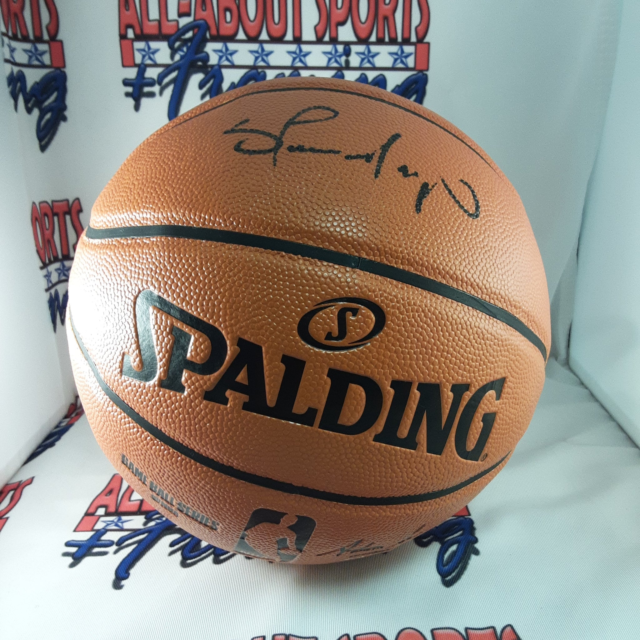 Shawn Kemp Authentic Signed Basketball Autographed JSA-