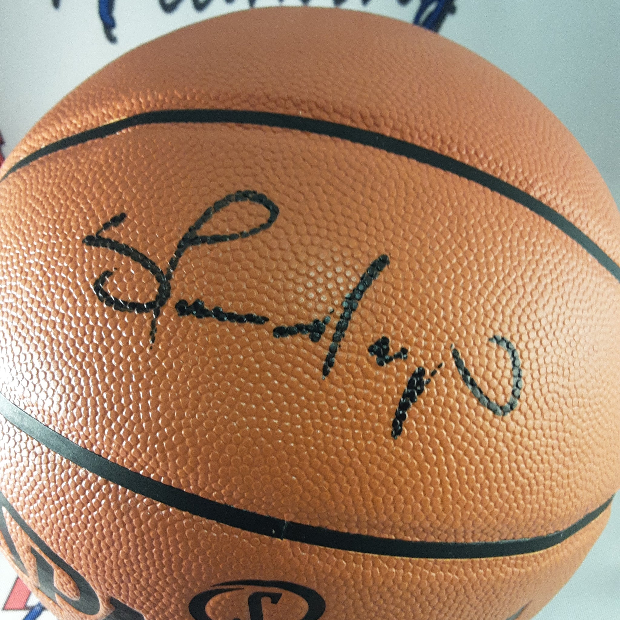 Shawn Kemp Authentic Signed Basketball Autographed JSA-