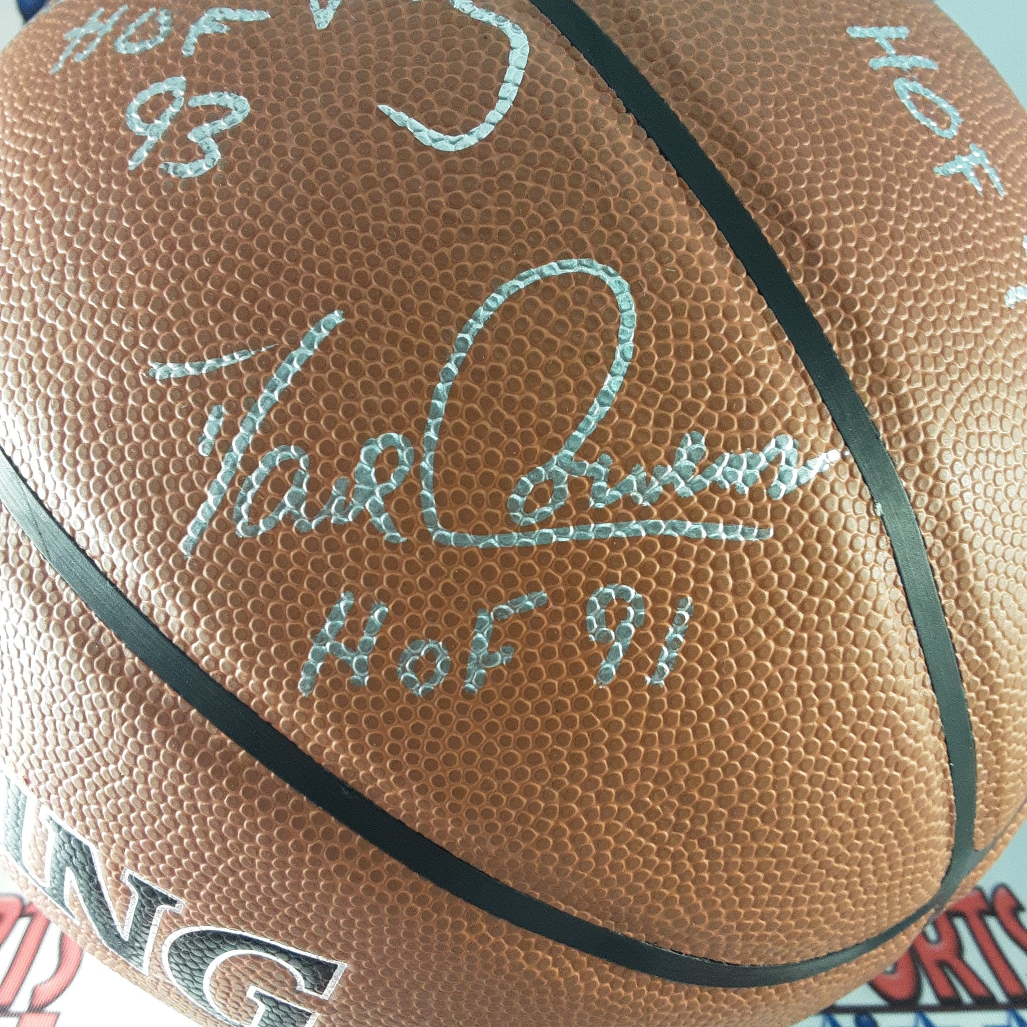 Cowens, English, & Murphy Hall of Fame Basketball Autographed JSA-