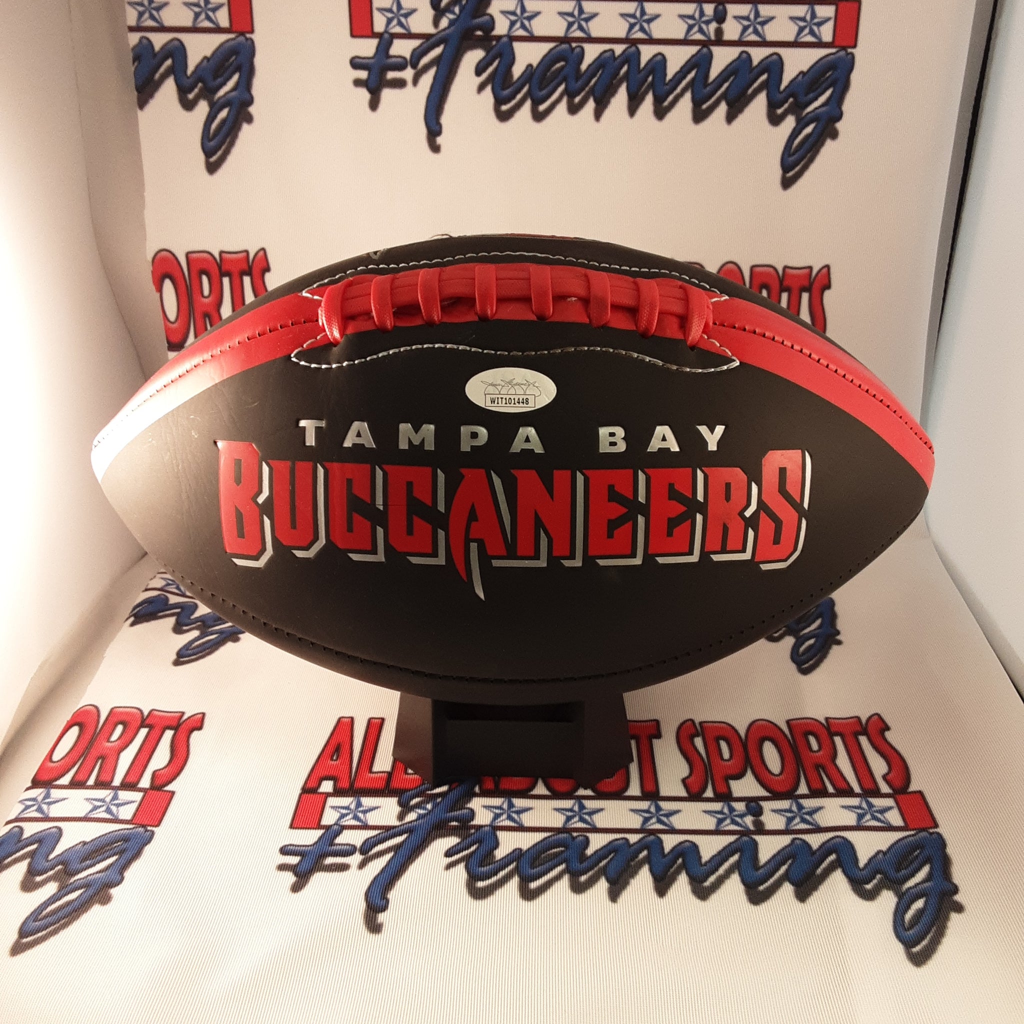 Mike Edwards Authentic Signed Football Autographed JSA-