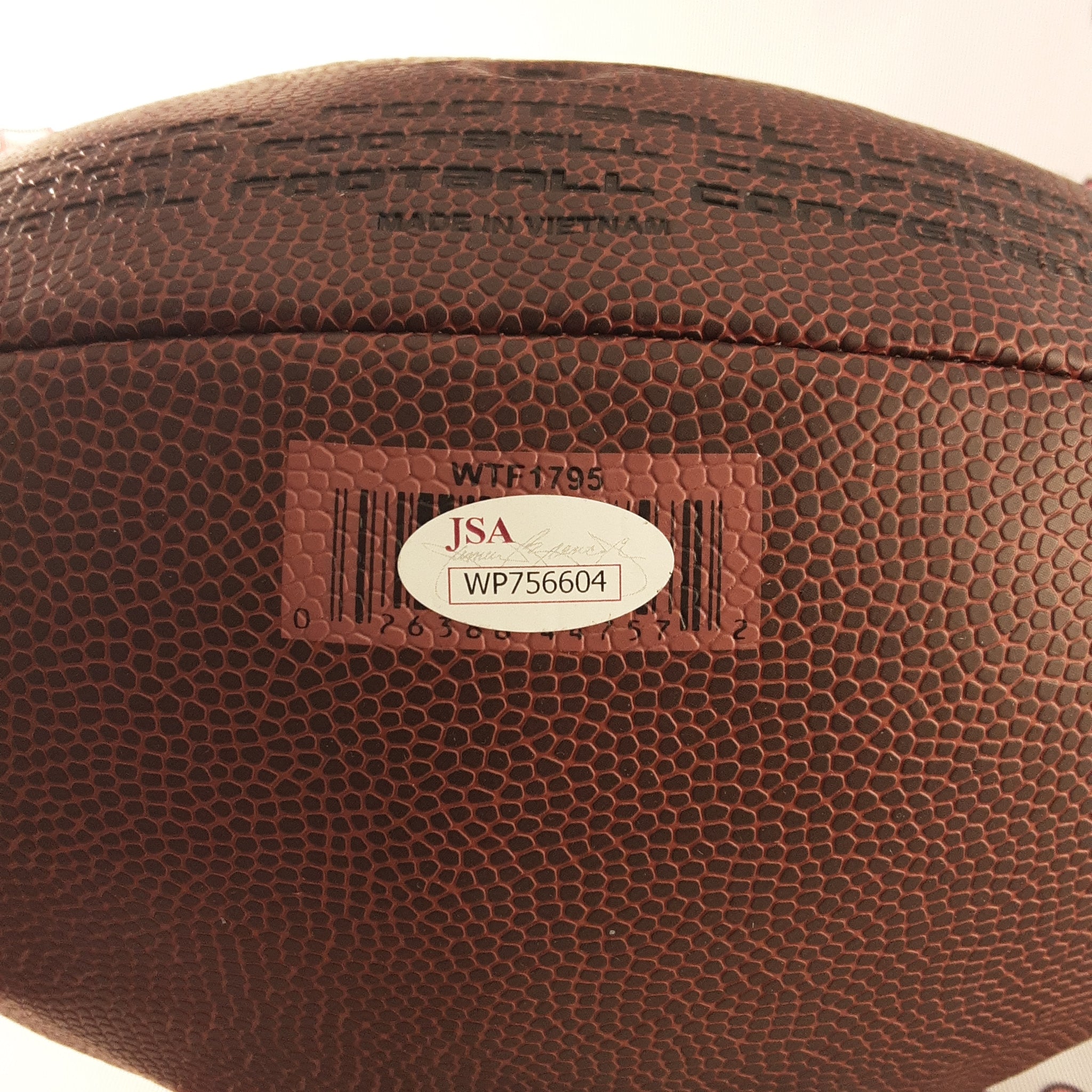 Vonn Bell Authentic Signed Football Autographed JSA-