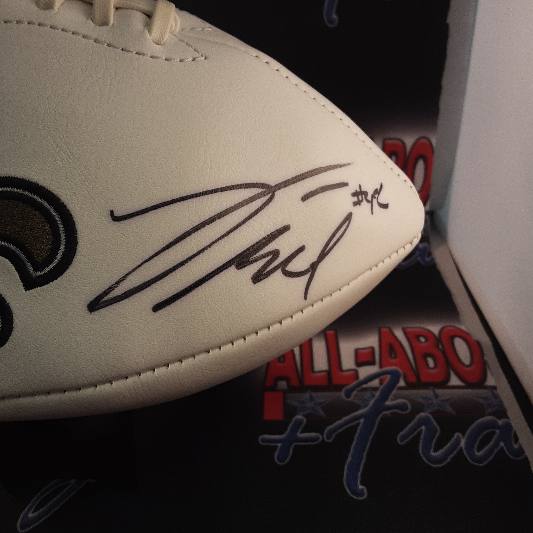Vonn Bell Authentic Signed Football Autographed JSA
