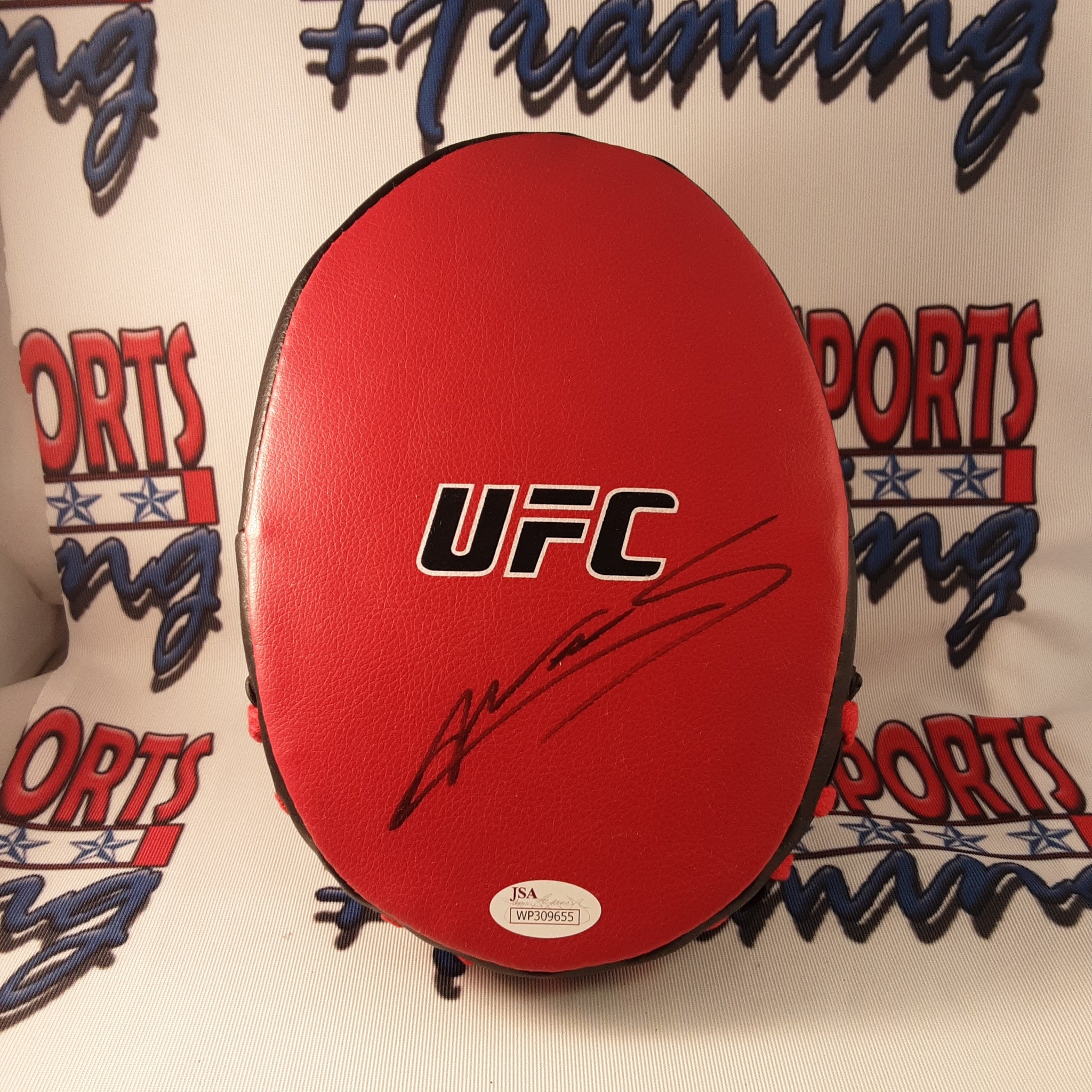 Amanda Nunes Authentic Signed Autographed Punching Mit JSA-