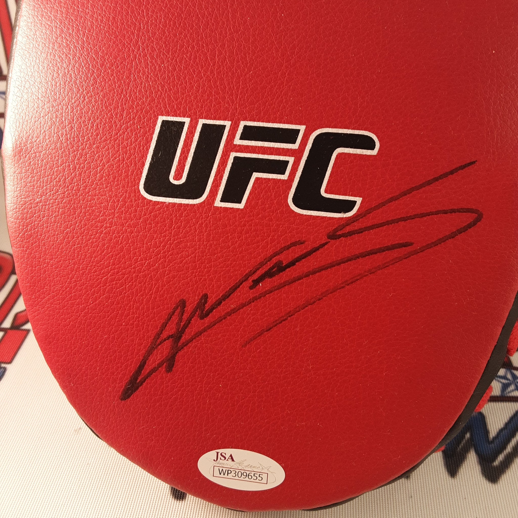 Amanda Nunes Authentic Signed Autographed Punching Mit JSA-