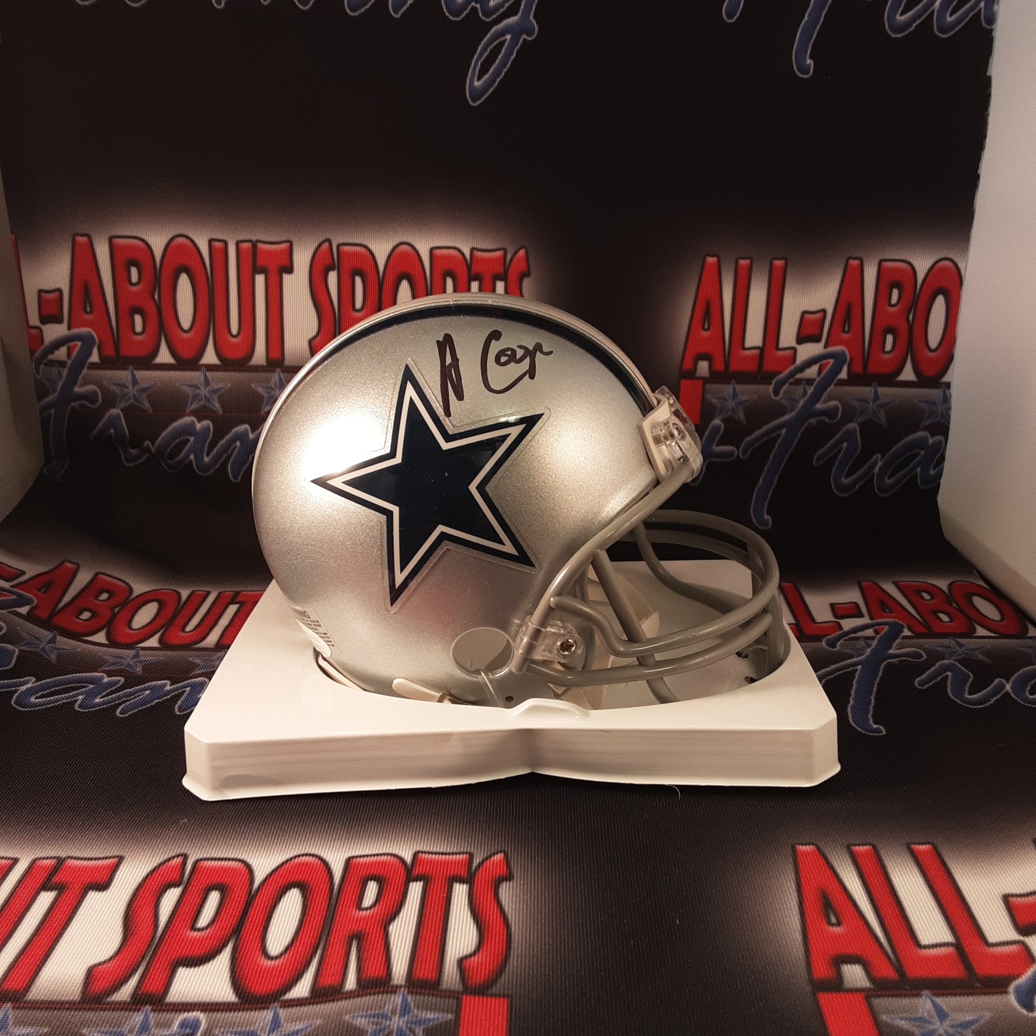 Amari Cooper Authentic Signed Autographed Mini Helmet JSA.