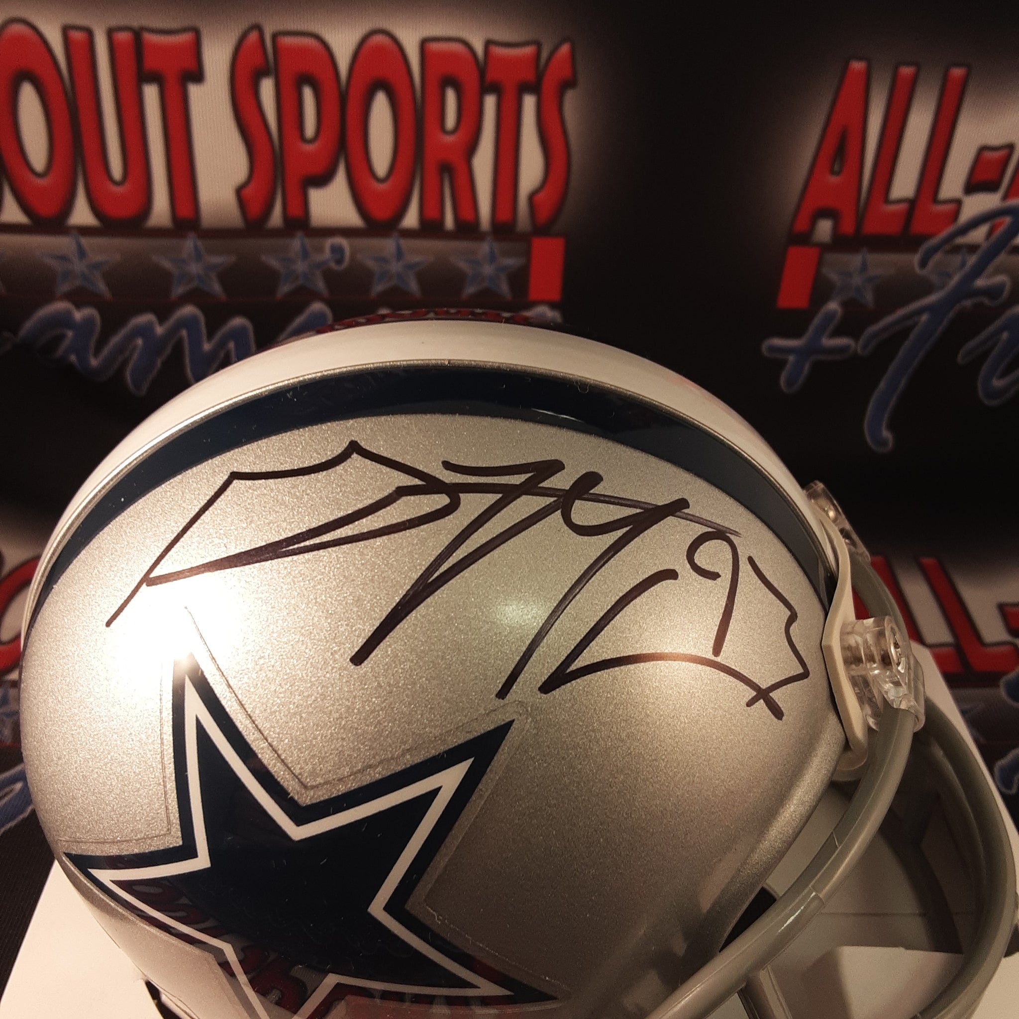 Gerald McCoy Authentic Signed Autographed Mini Helmet PSA.
