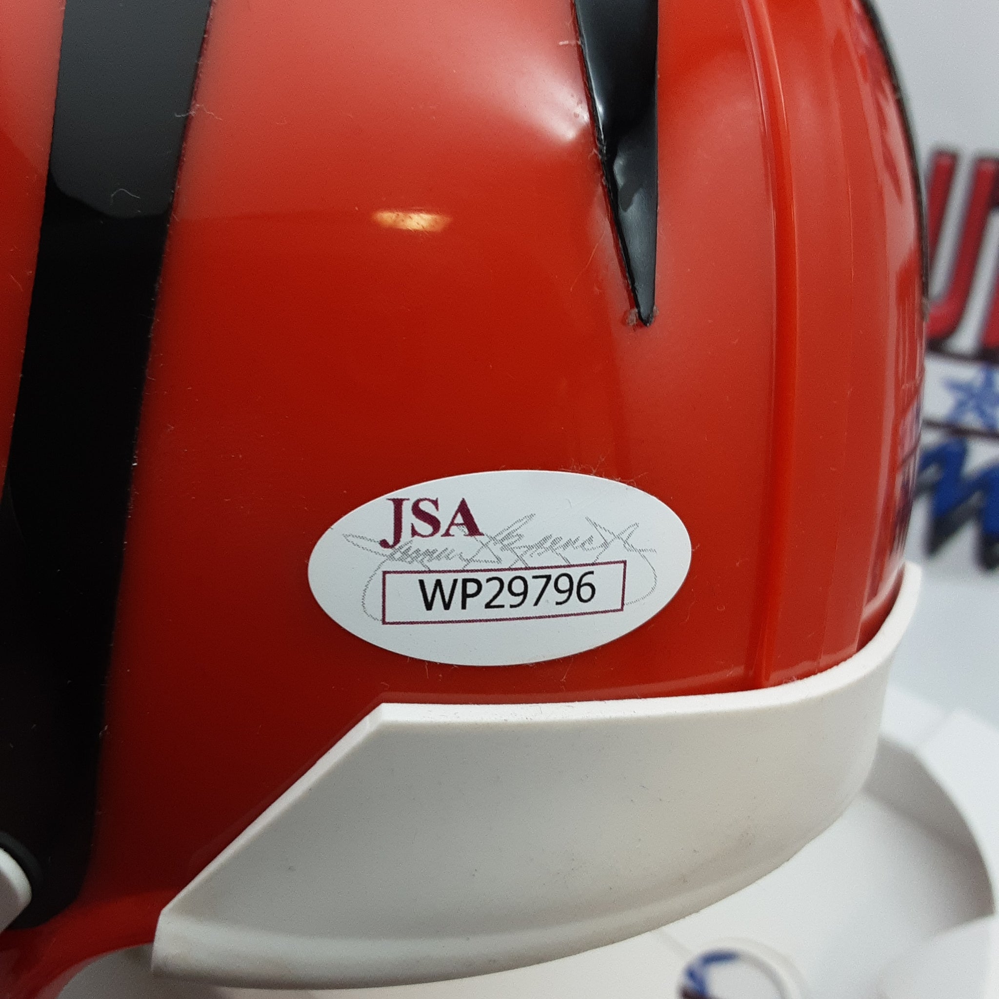 Boomer Esiason Authentic Signed Autographed Mini Helmet JSA.
