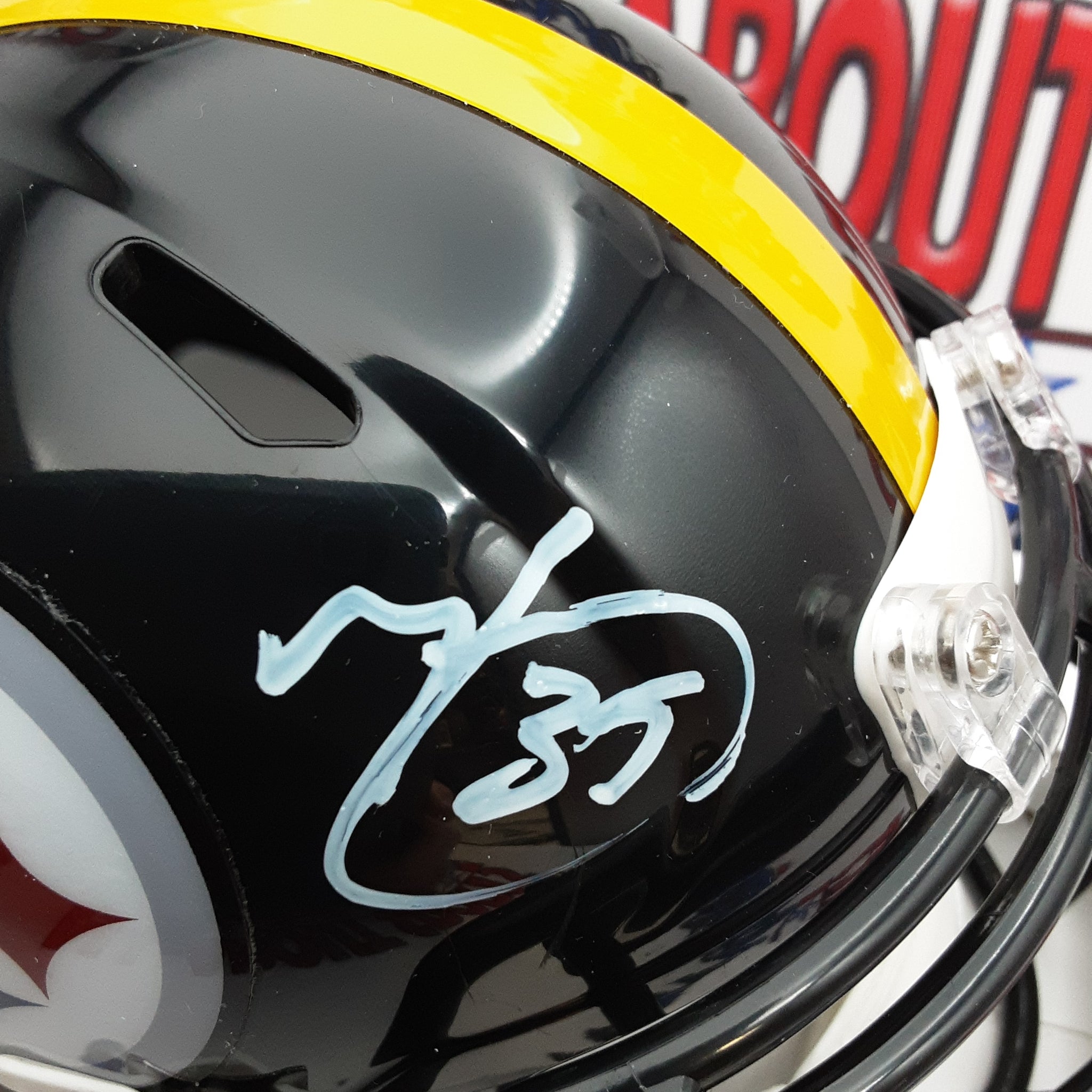 Minkah Fitzpatrick Authentic Signed Autographed Mini Helmet Beckett