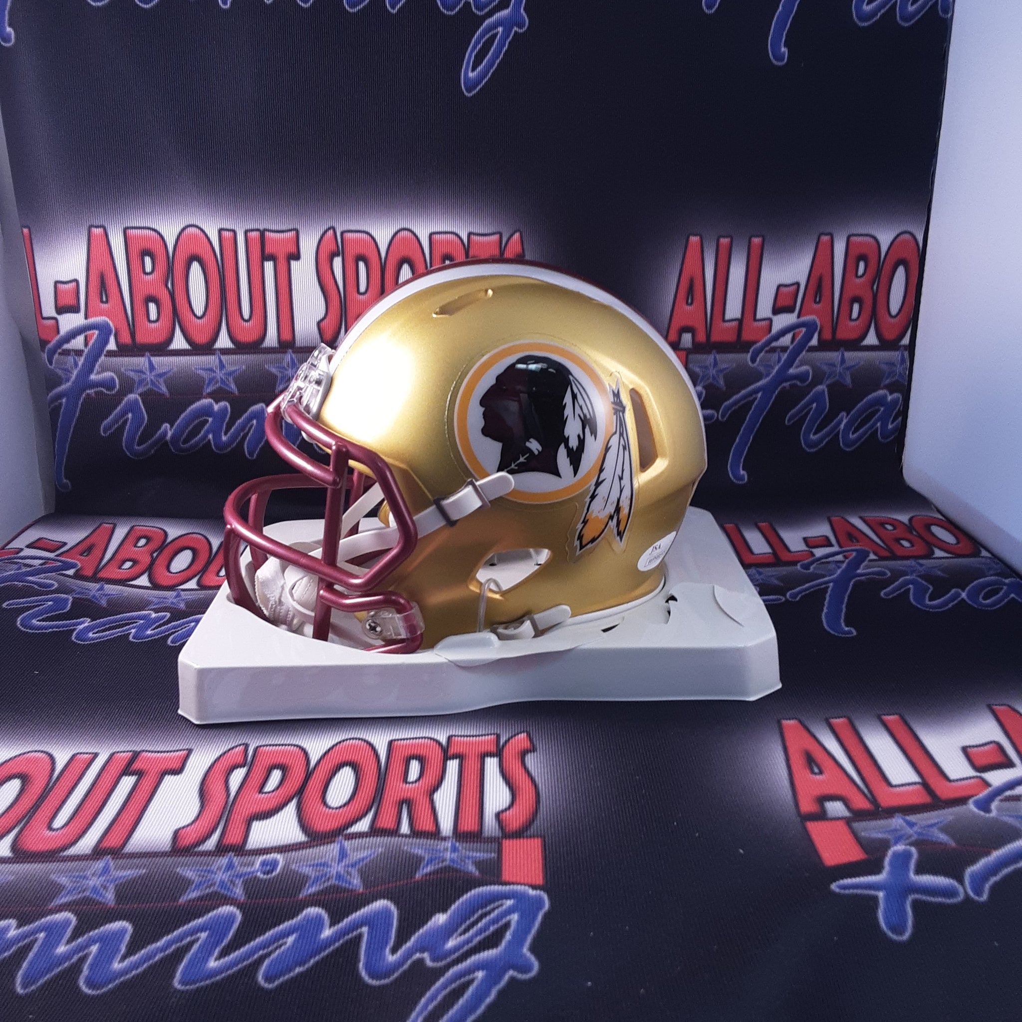 Jamison Crowder Authentic Signed Autographed Mini Helmet JSA-