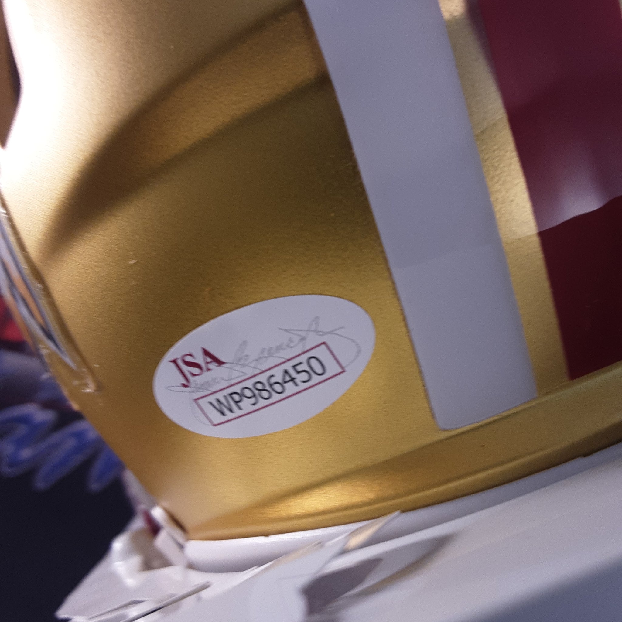 Jamison Crowder Authentic Signed Autographed Mini Helmet JSA-