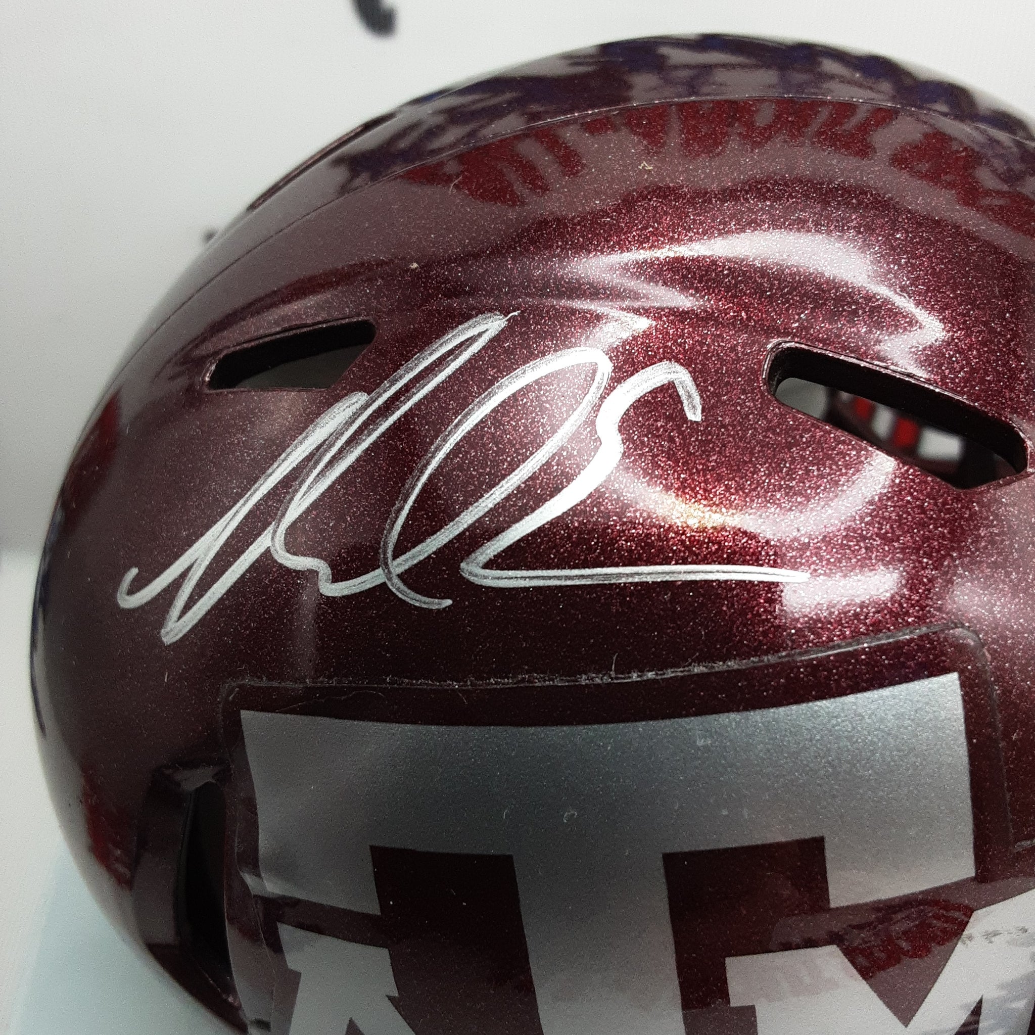 Mike Evans Authentic Signed Autographed Mini Helmet PSA