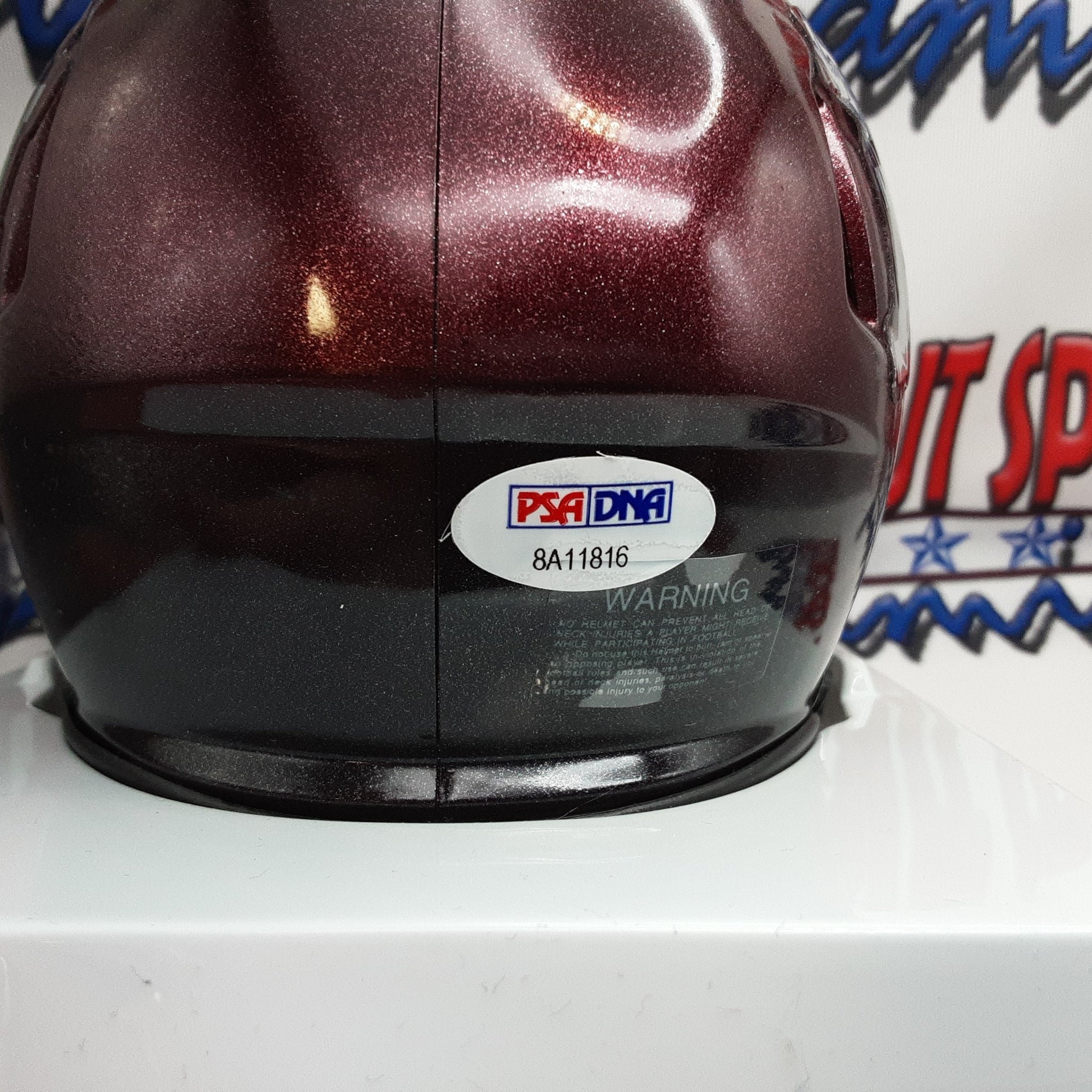 Mike Evans Authentic Signed Autographed Mini Helmet PSA