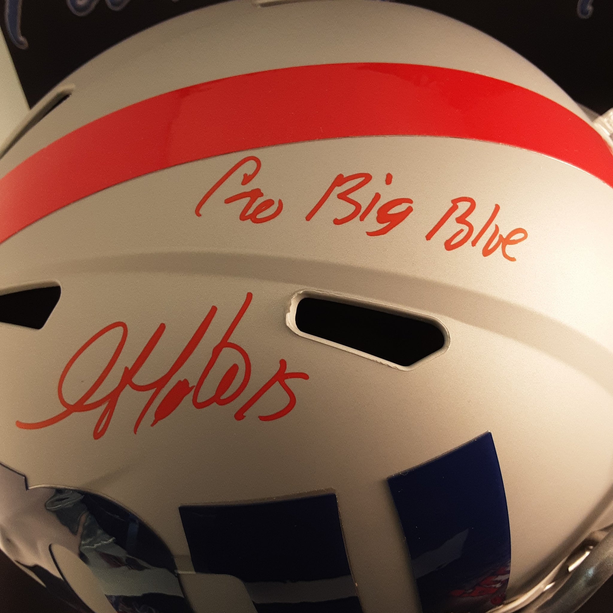 Golden Tate Authentic Signed Autographed Full-size Replica Helmet JSA.