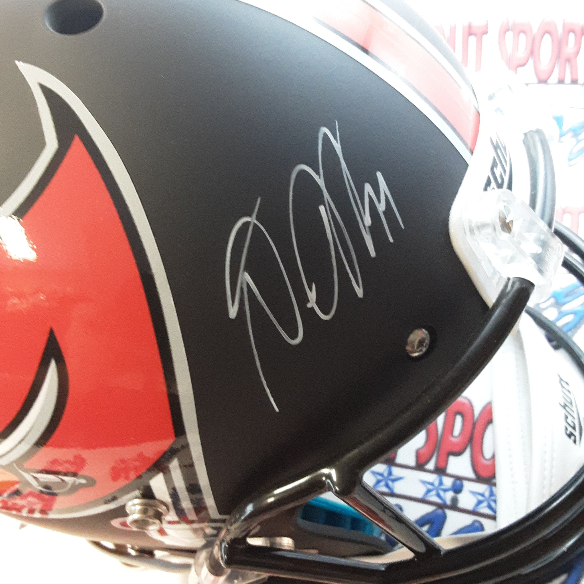 Mike Evans Desean Jackson Jameis Winston Authentic Signed Autographed Full-size Replica Helmet JSA