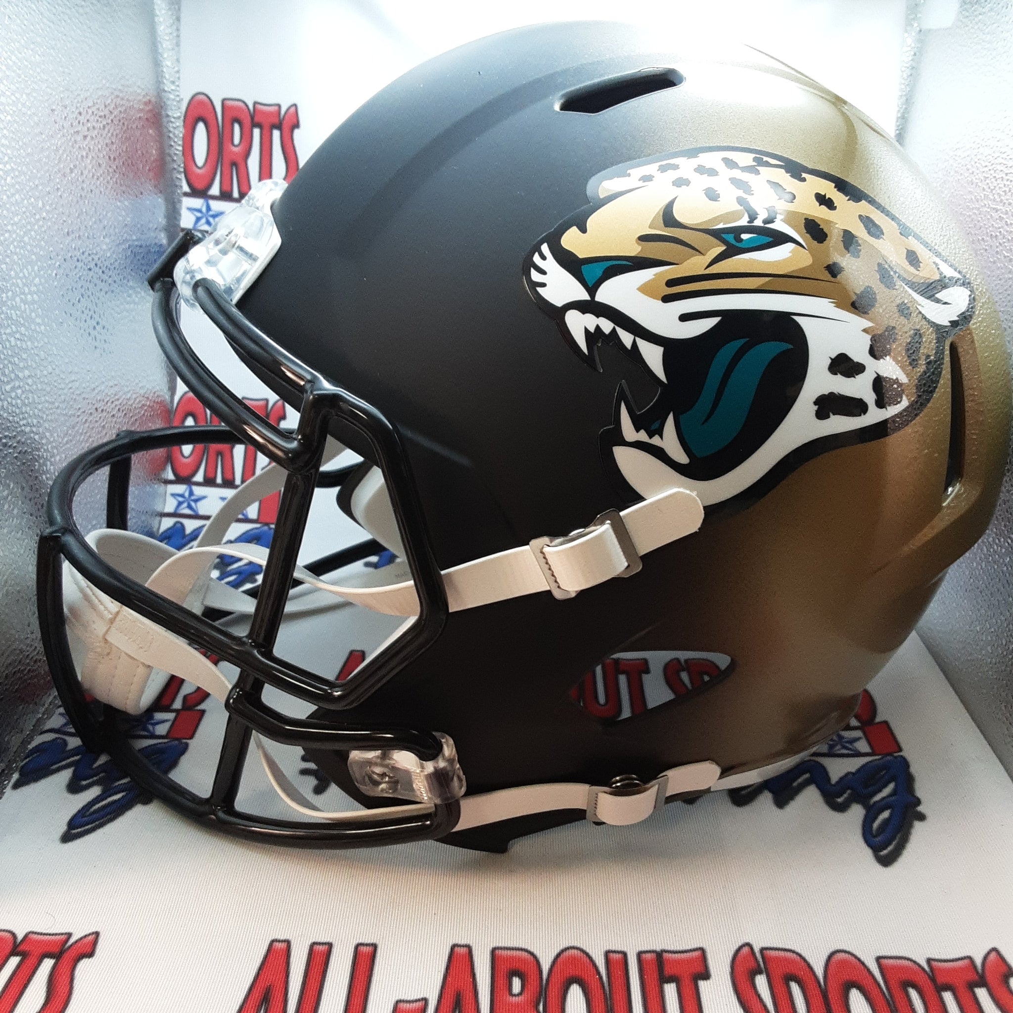 Mark Brunell Authentic Signed Autographed Full-size Replica Helmet JSA