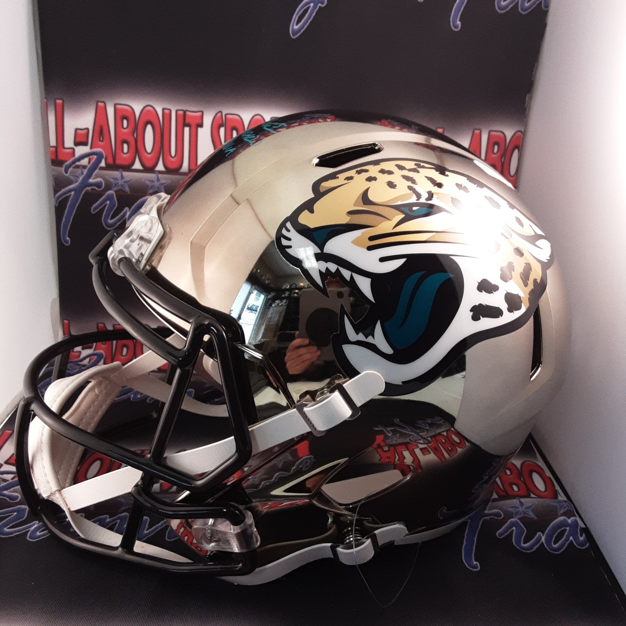Gardner Minshew Authentic Signed Autographed Full-size Replica Helmet JSA