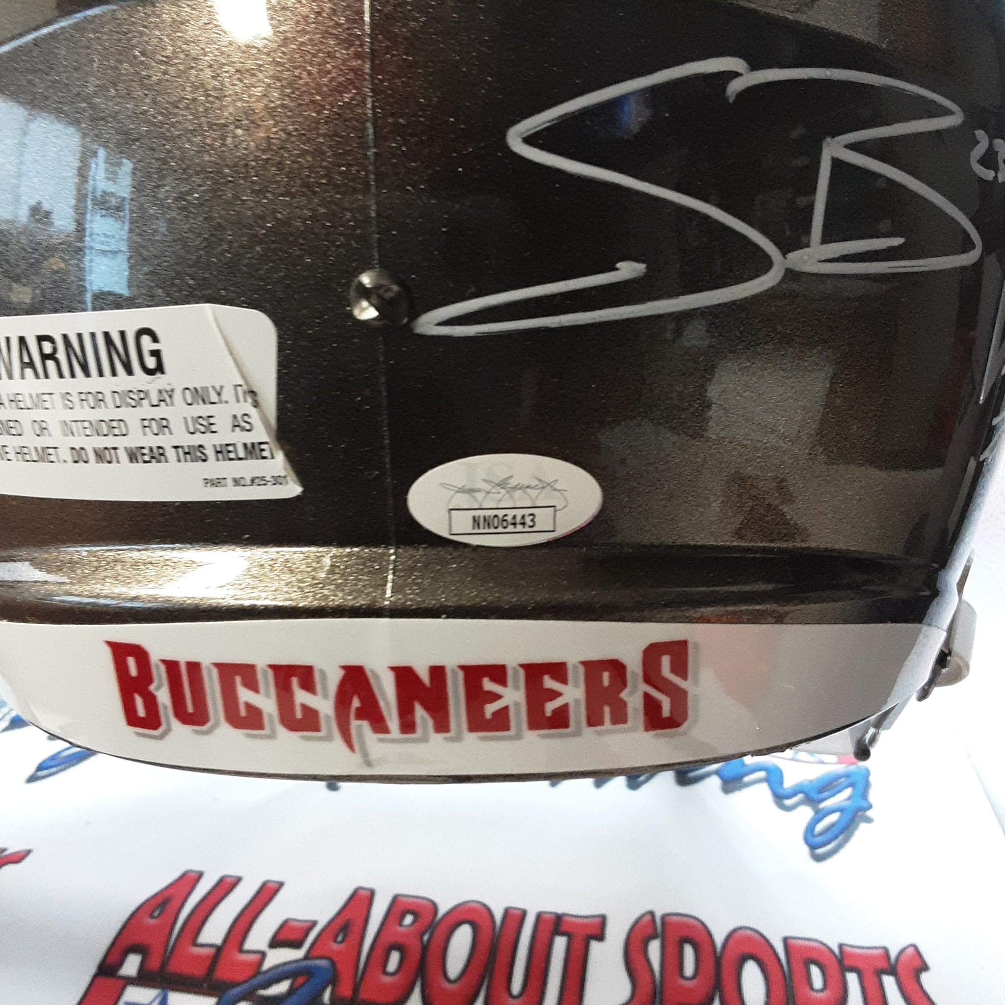 Whitehead, Davis, SMB, Dean, Winfield Authentic Signed Autographed Full-size Replica Helmet JSA-