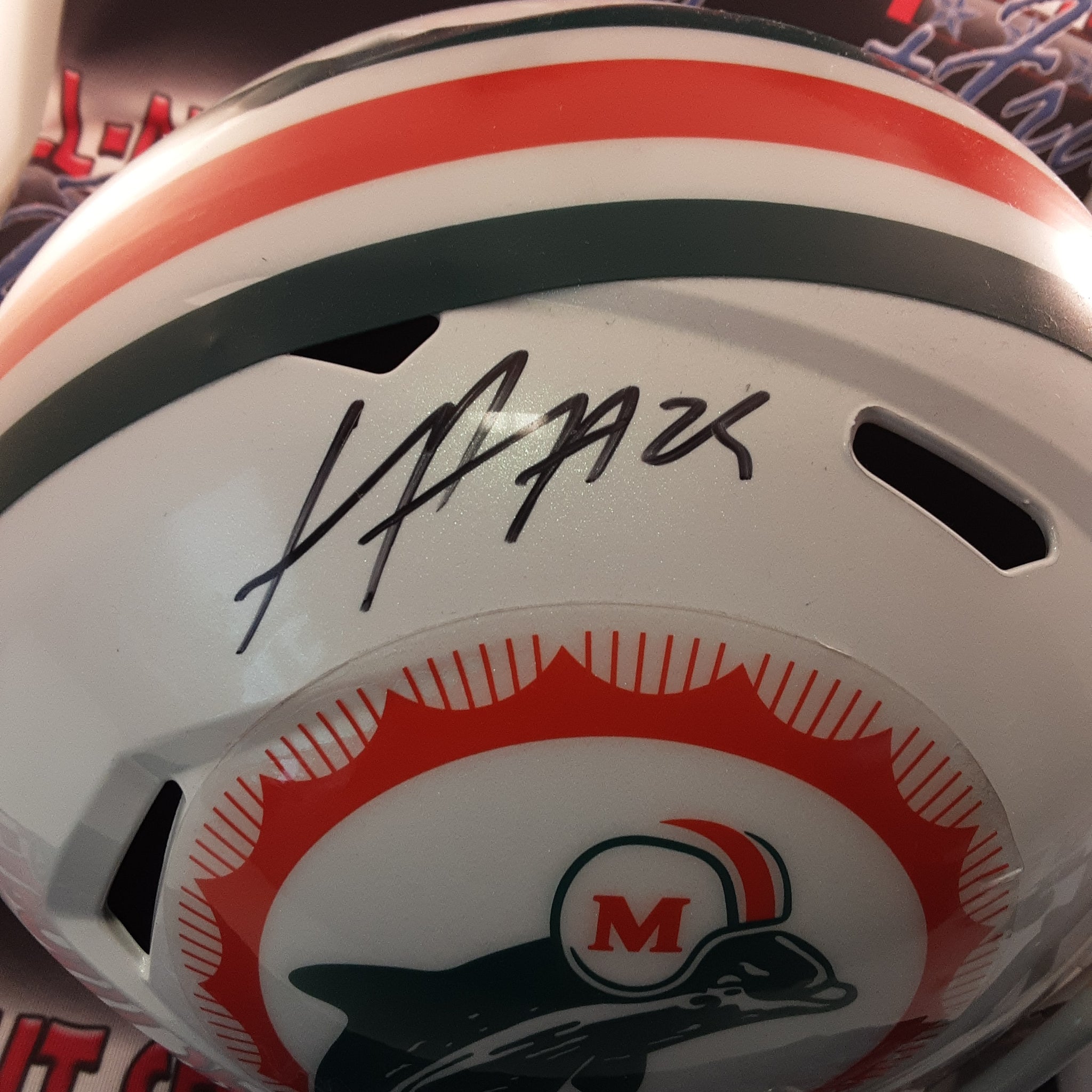 Xavien Howard Authentic Signed Autographed Full-size Replica Helmet PSA