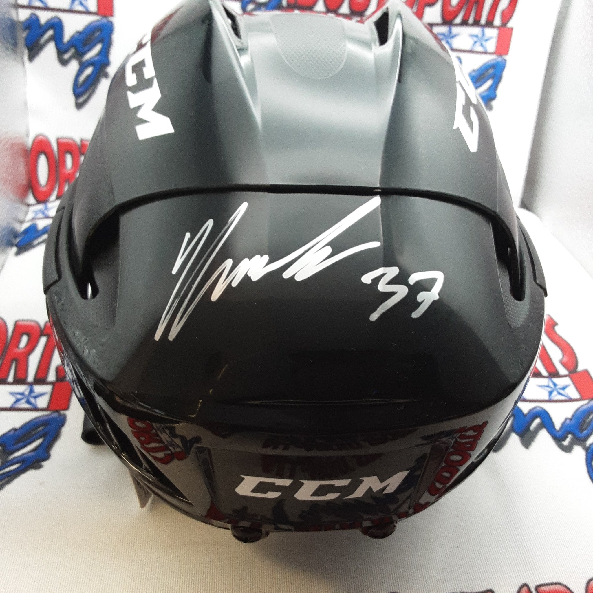 Yanni Gourde Authentic Signed Autographed Full Size Hockey Helmet JSA.