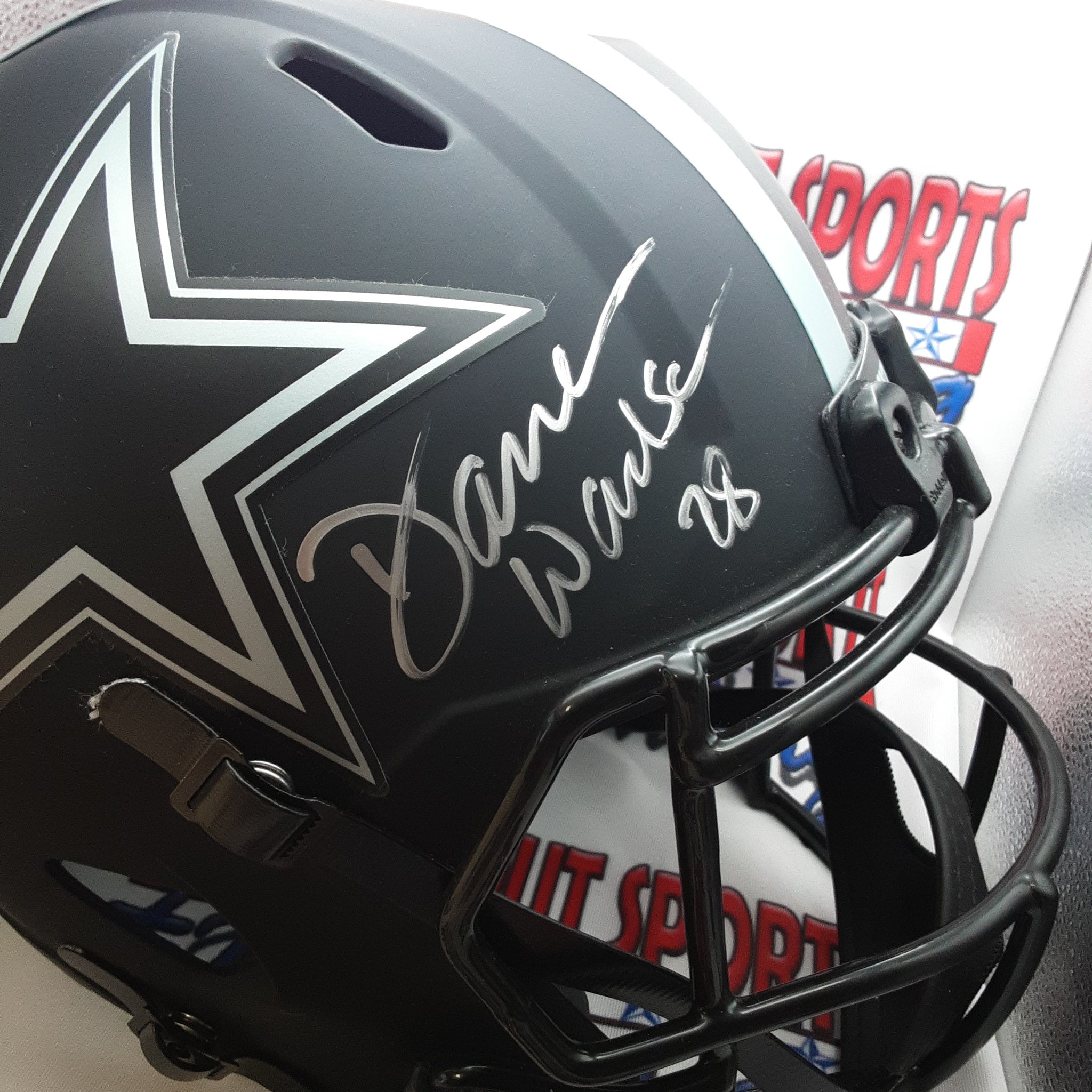 Darren Woodson Replica Signed Autographed Full-size Replica Helmet JSA-