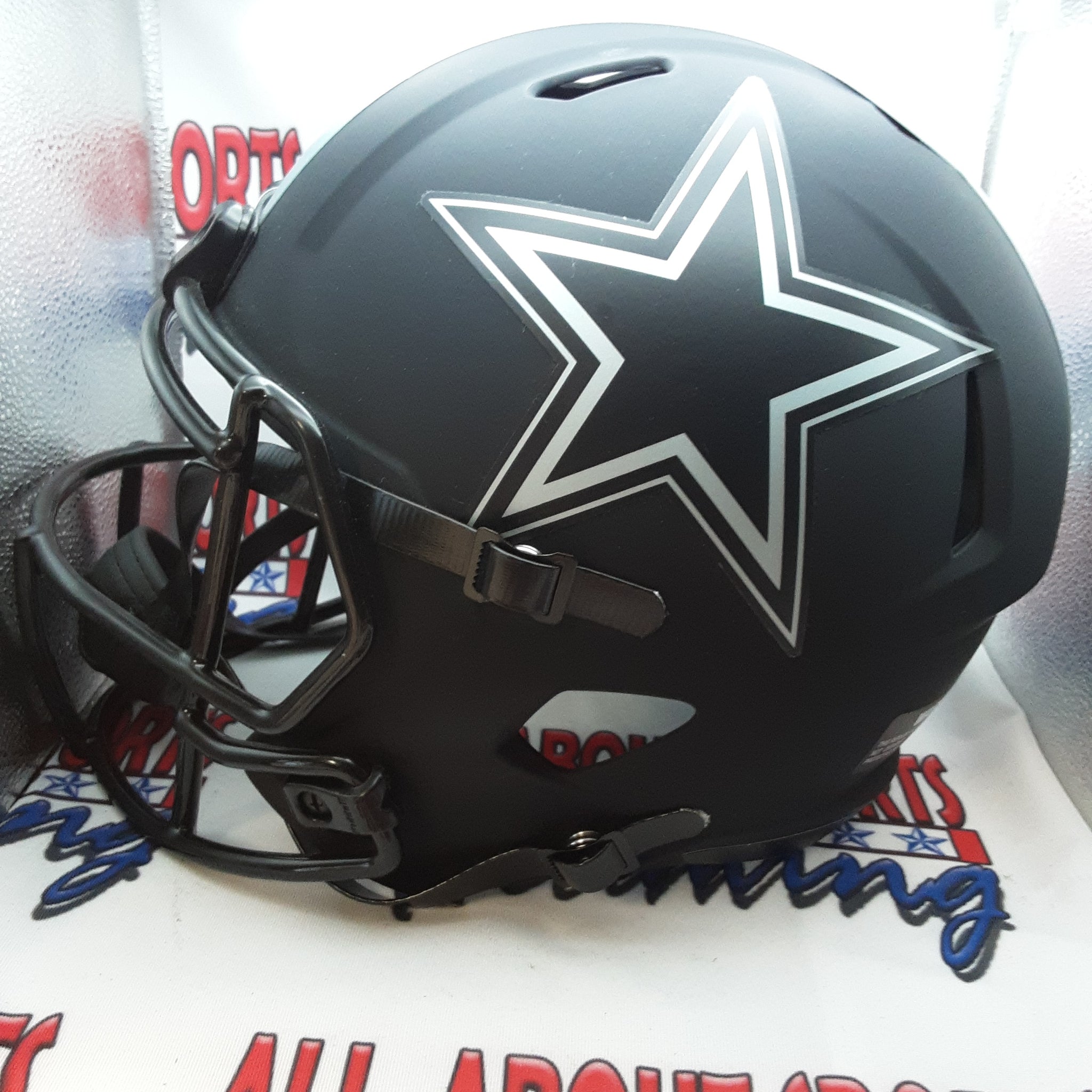 Darren Woodson Replica Signed Autographed Full-size Replica Helmet JSA-